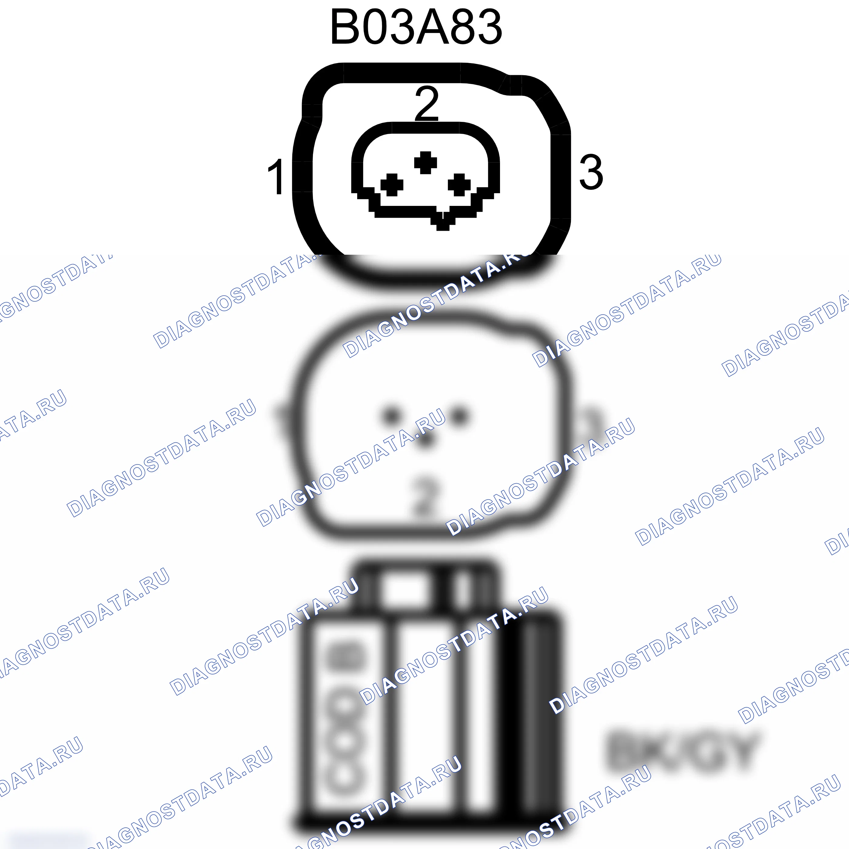 Распиновка разъёма 4B0 972 883 A — внешний вид и расположение контактов. Porsche 718 Cayman 982