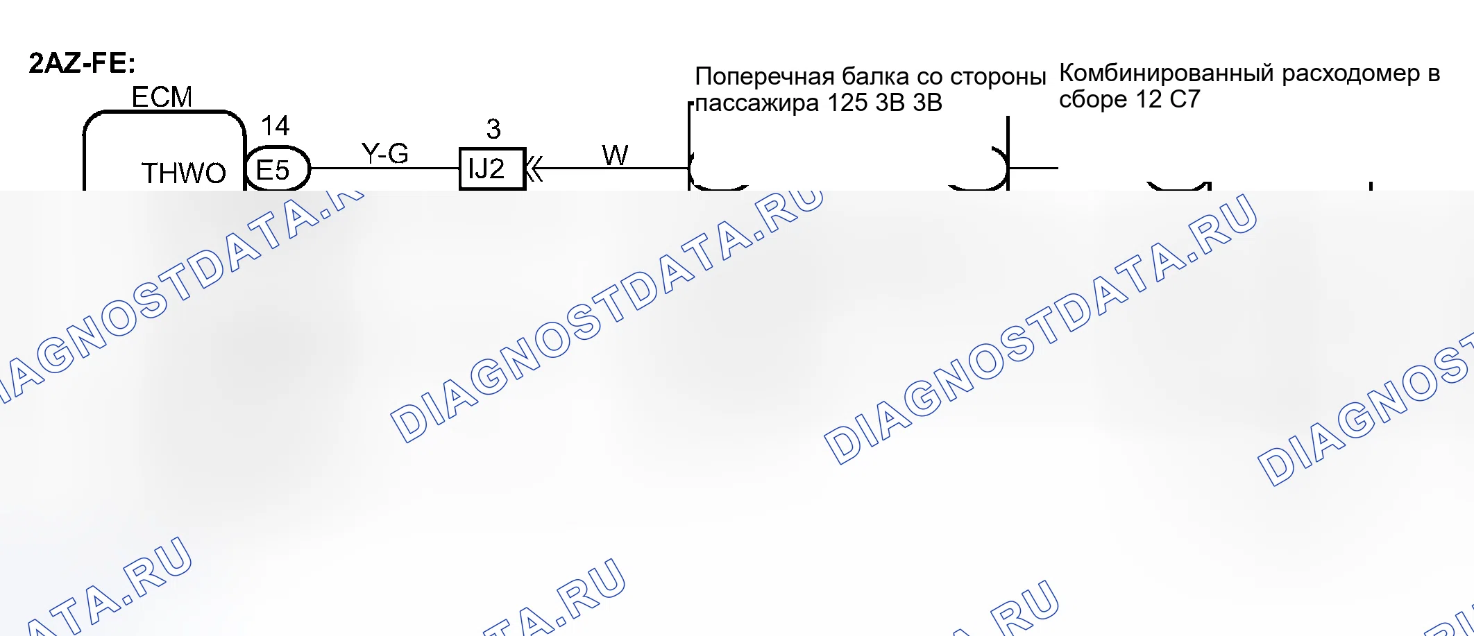Рис. 42: электросхема. Toyota Camry Solara II