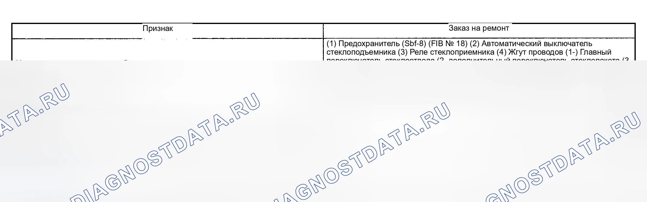 Рис. 53: ПРОВЕРКА обогрева стёкол. Subaru Forester SG