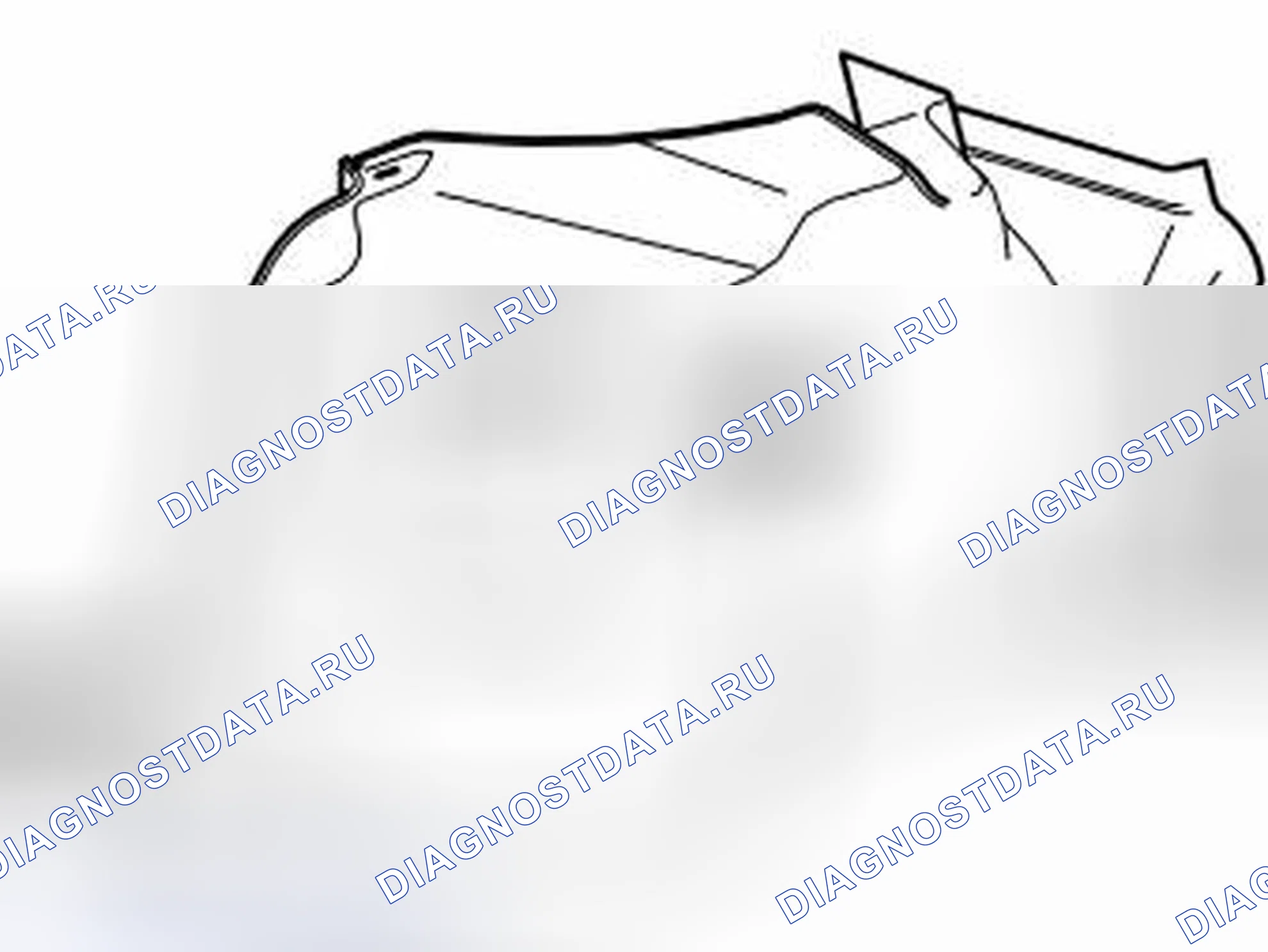 Рис. 568: СВЕРЛЕНИЕ ОТВЕРСТИЯ ПОД РАЗЪЕМ 12V, С ПРЕДВАРИТЕЛЬНОЙ РАЗМЕТКОЙ. Volvo S40 II