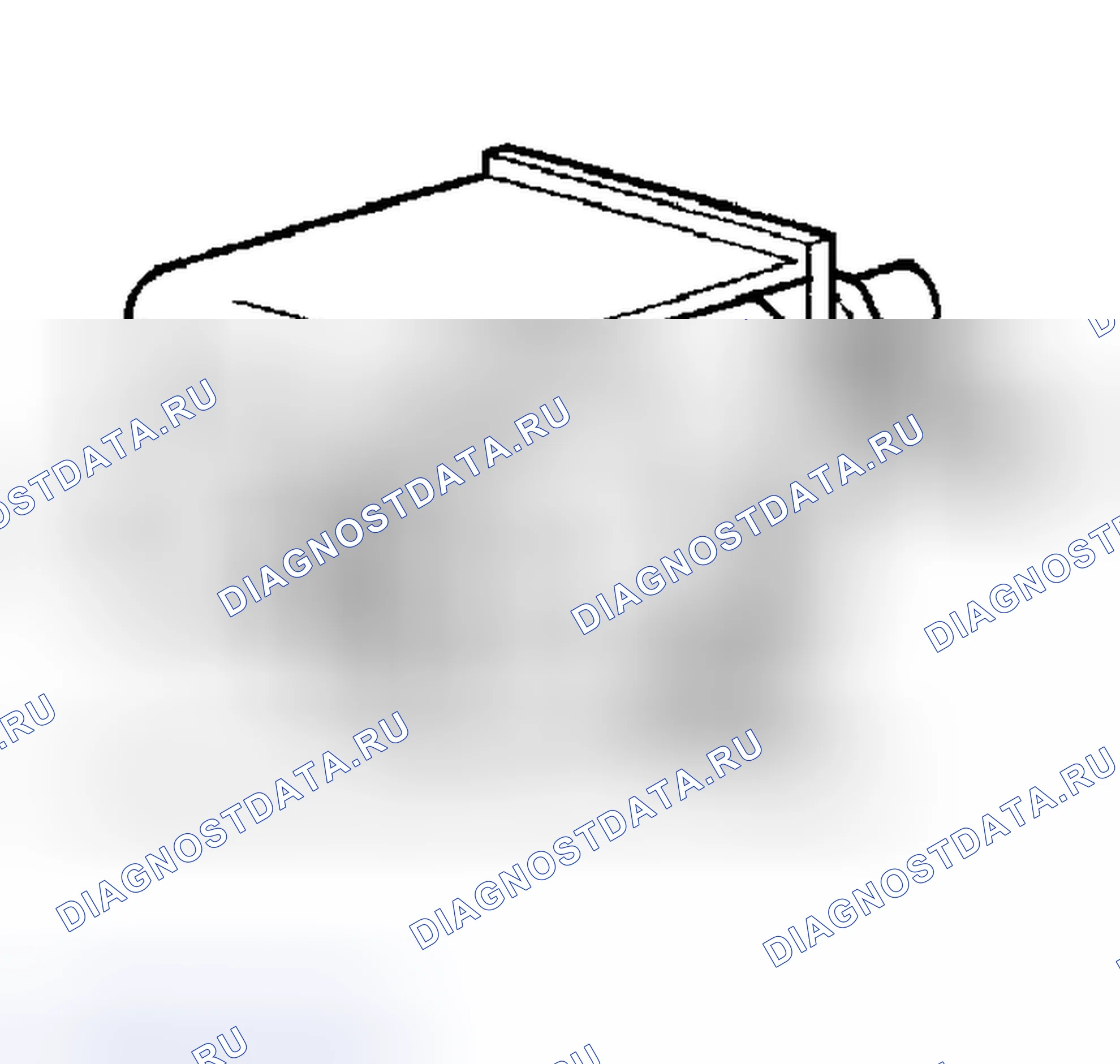 Рис. 33: Обратный клапан SAI. Land Rover Range Rover L322