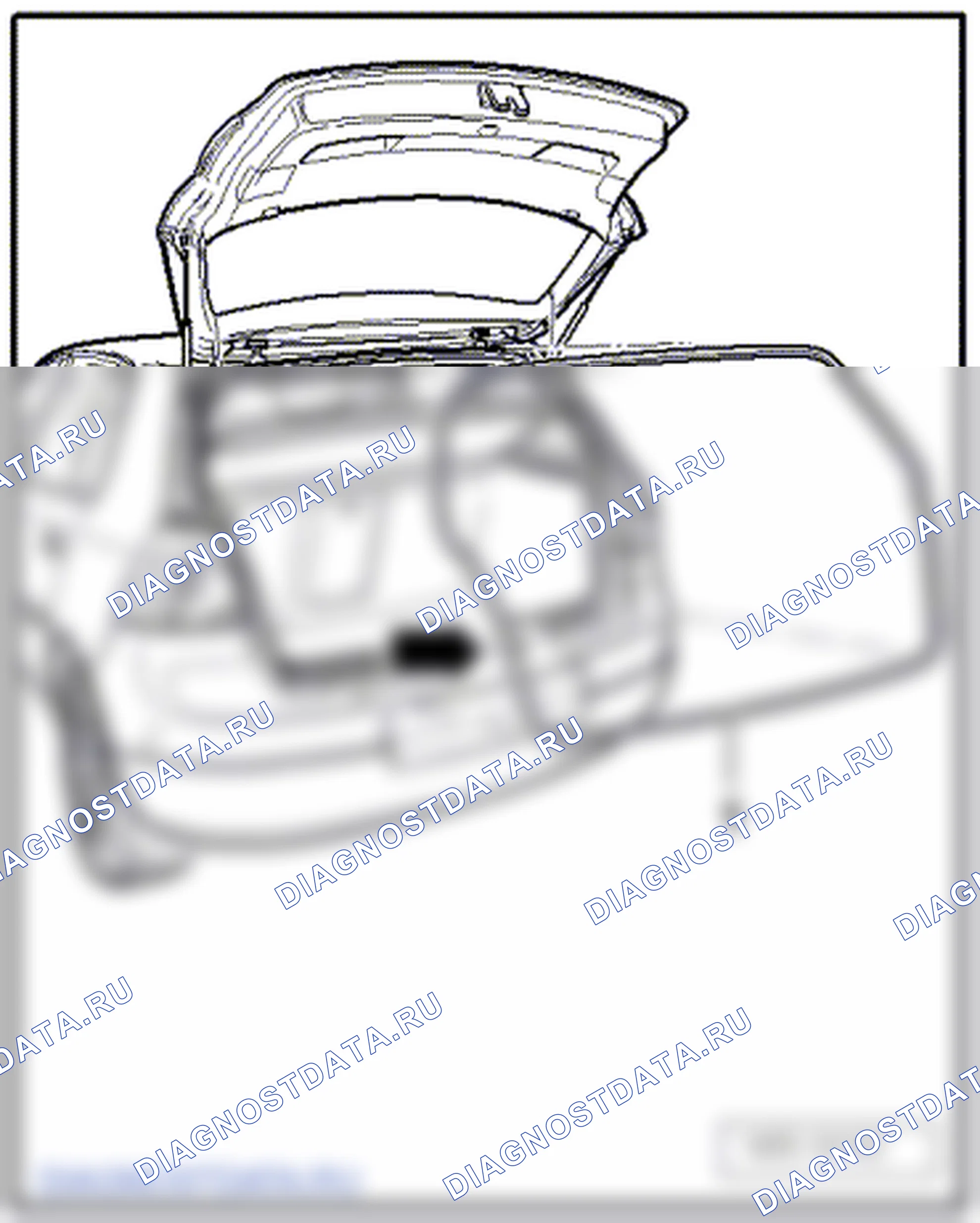 Дверь багажного отсека. Volkswagen Golf Mk5