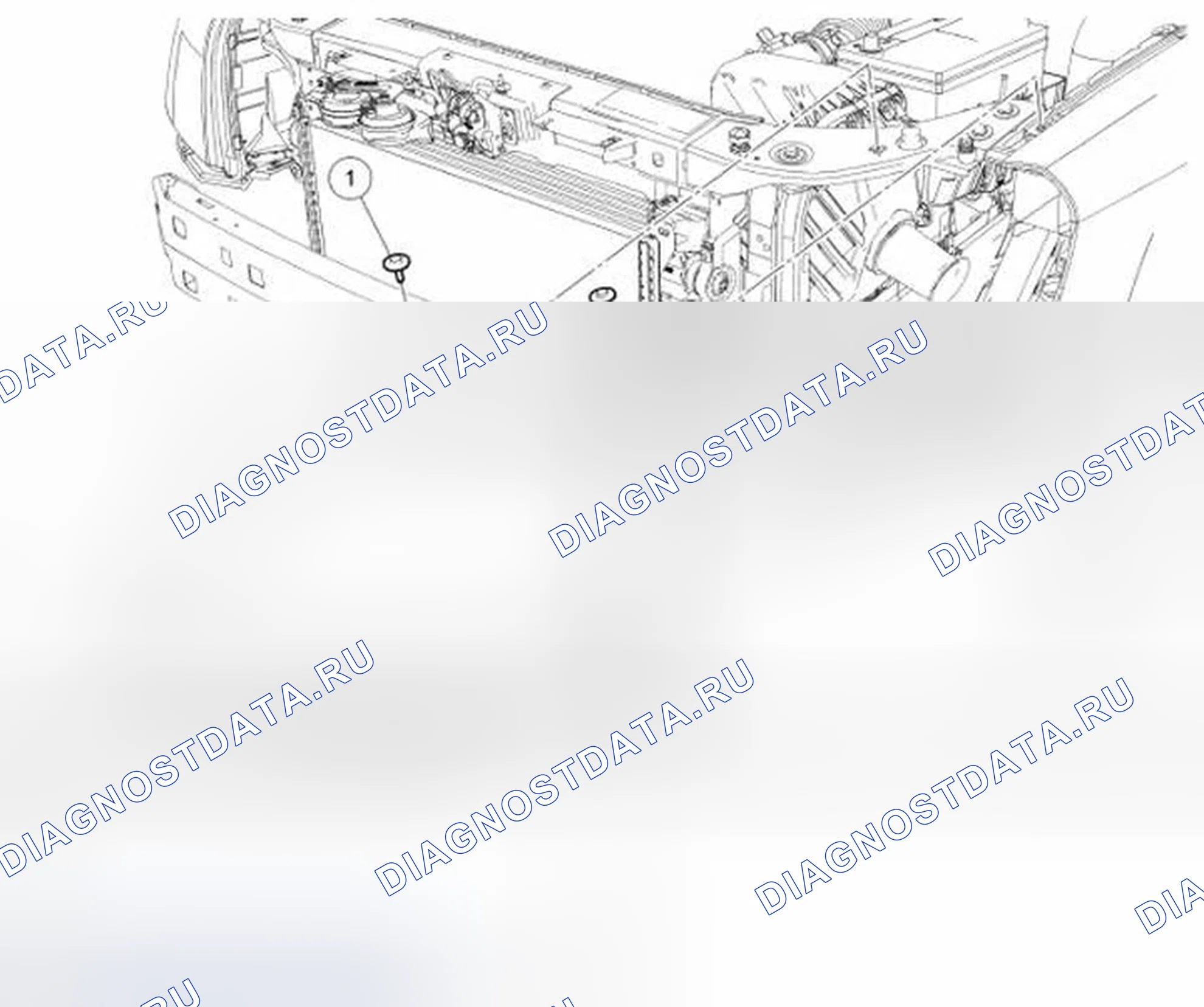 Рис. 2: Сборка фар - пятьсот, Монтего. Ford Freestyle I