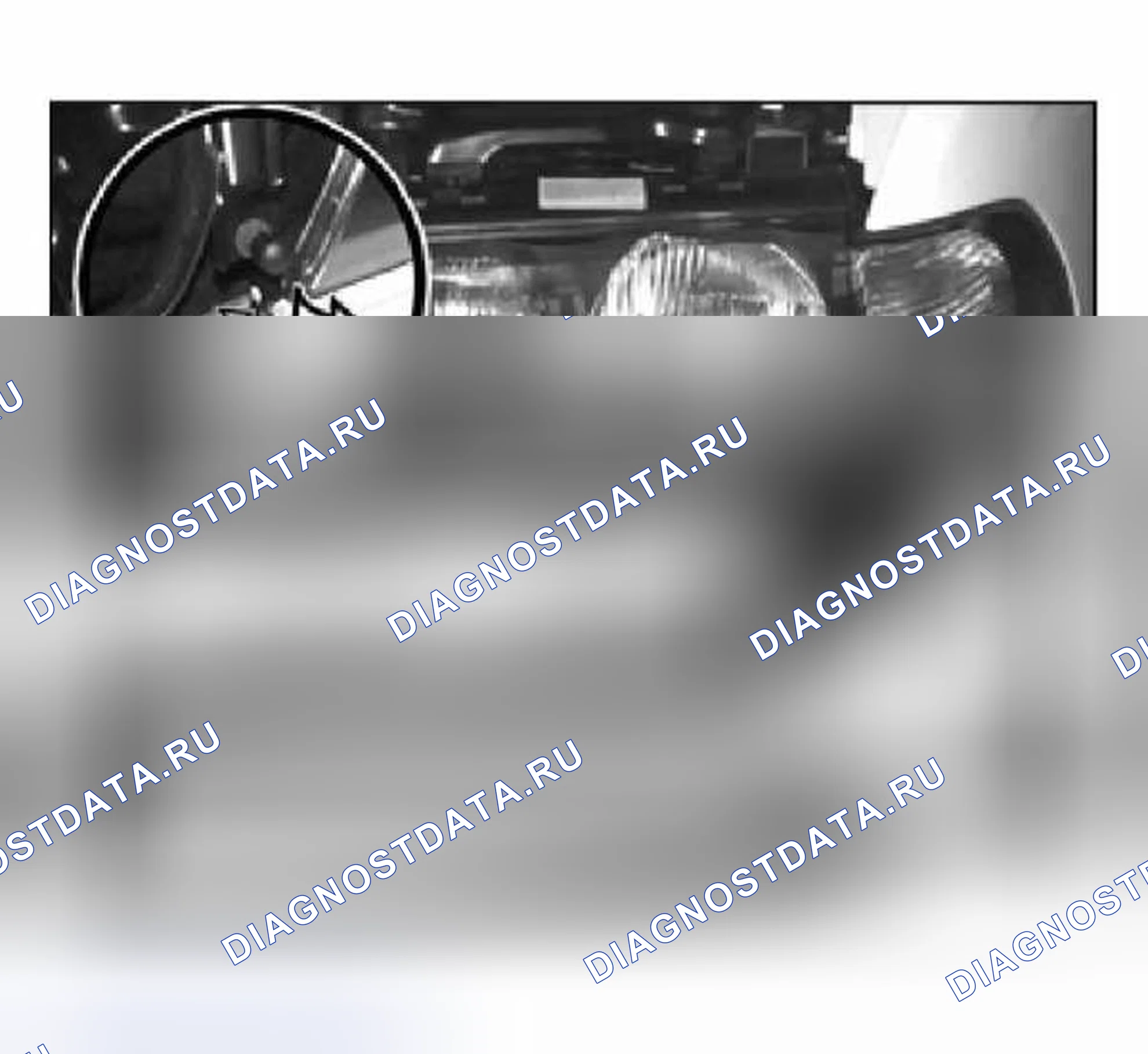 Рис. 14: 63 12 001 Снятие и установка / замена левой фары. BMW M5 E39
