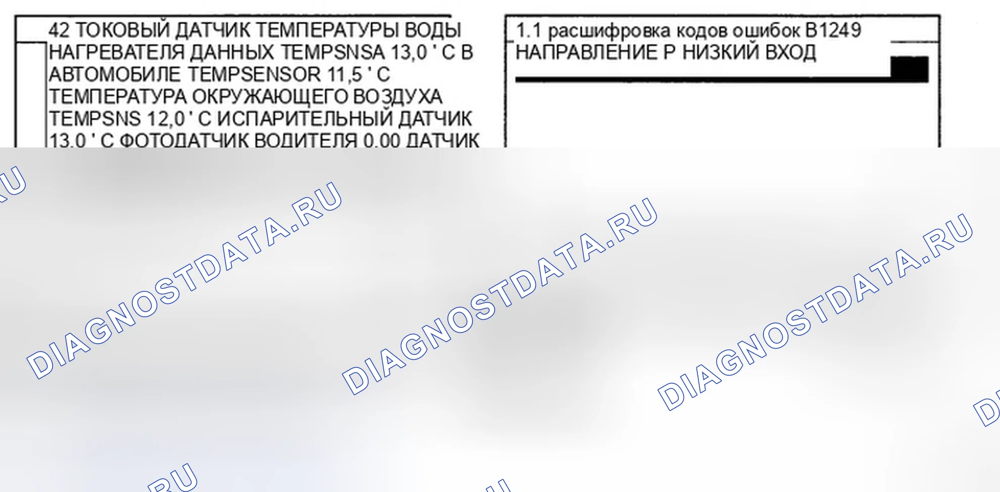 Рис. 143: МОНИТОРИНГ ДАННЫХ SCANTOOL. Hyundai Azera I