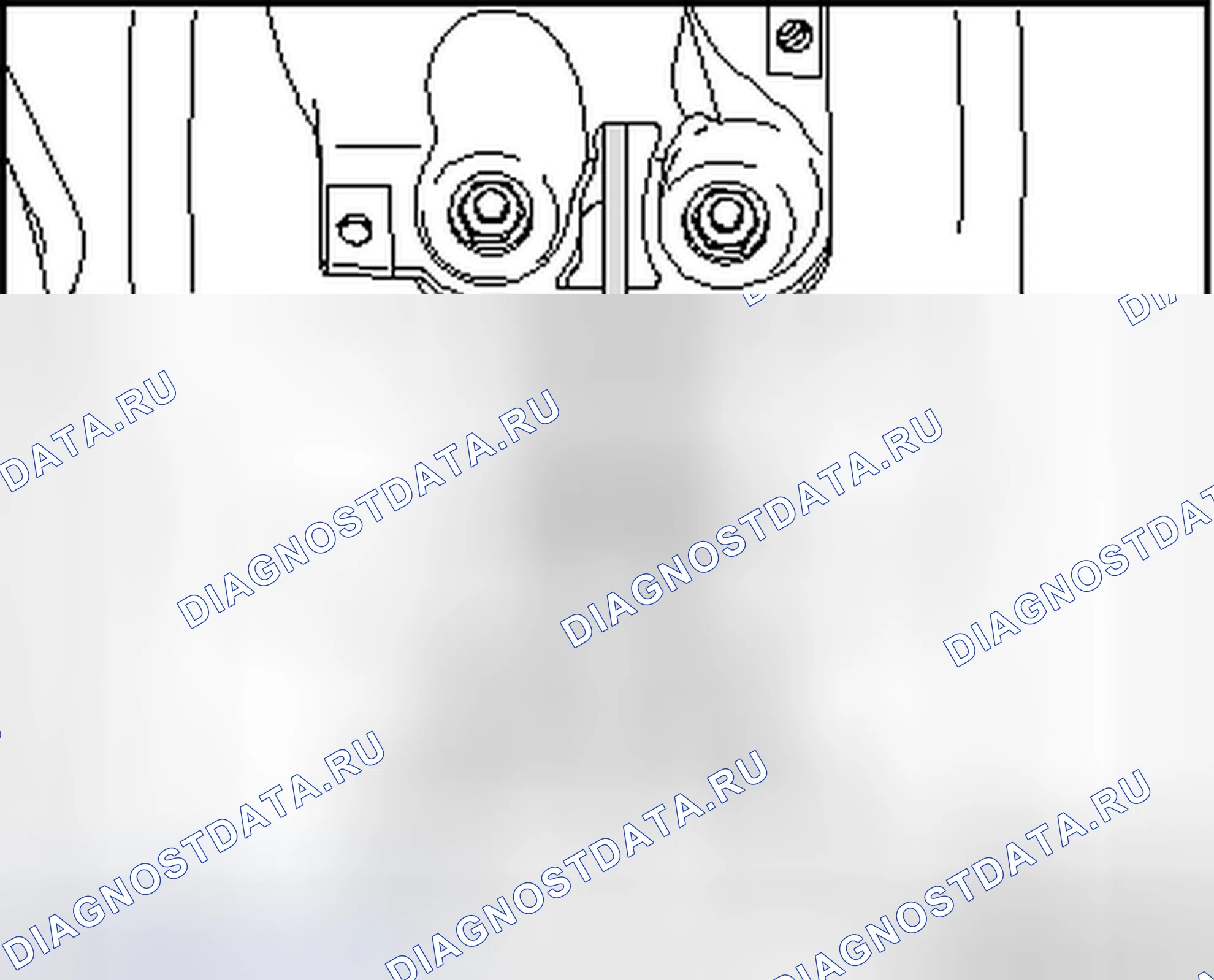 Рис. 78: ТРОС СТОЯНОЧНОГО ТОРМОЗА. Volkswagen Golf Mk6