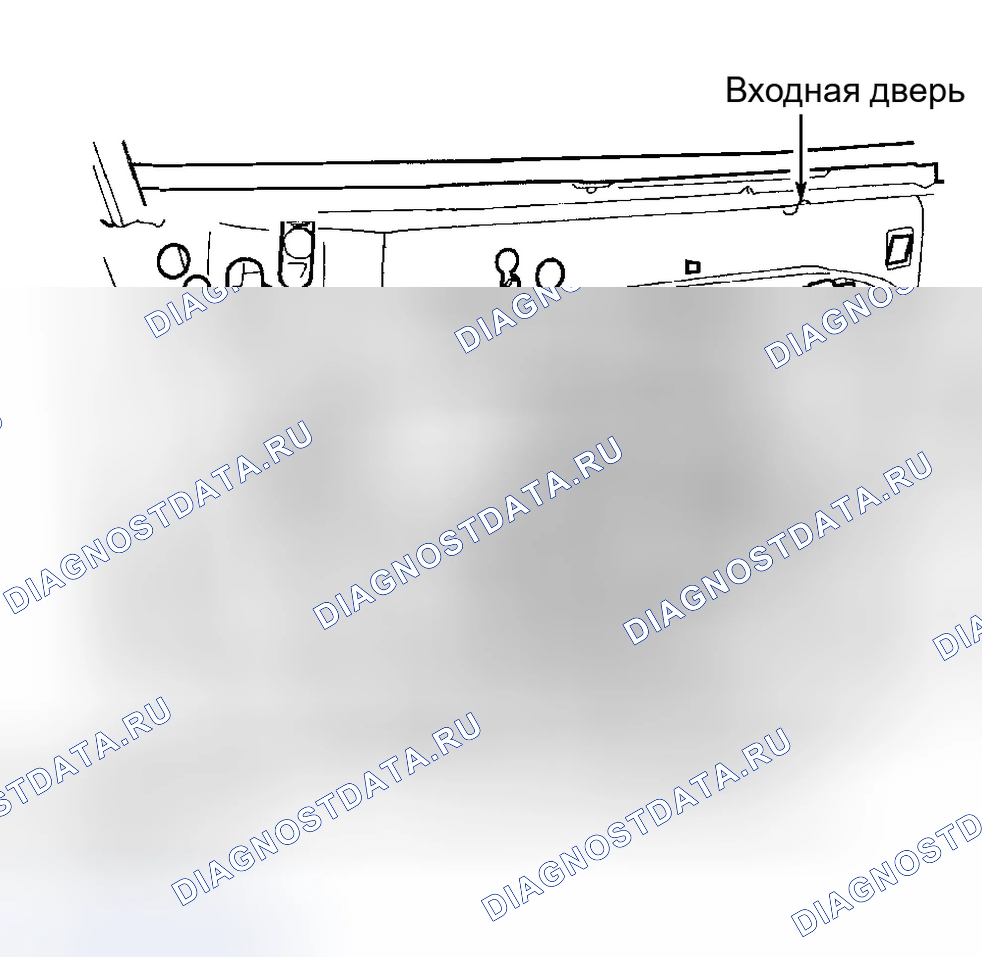 Рис. 5: ДВЕРНОЕ ОКНО. Dodge Intrepid II
