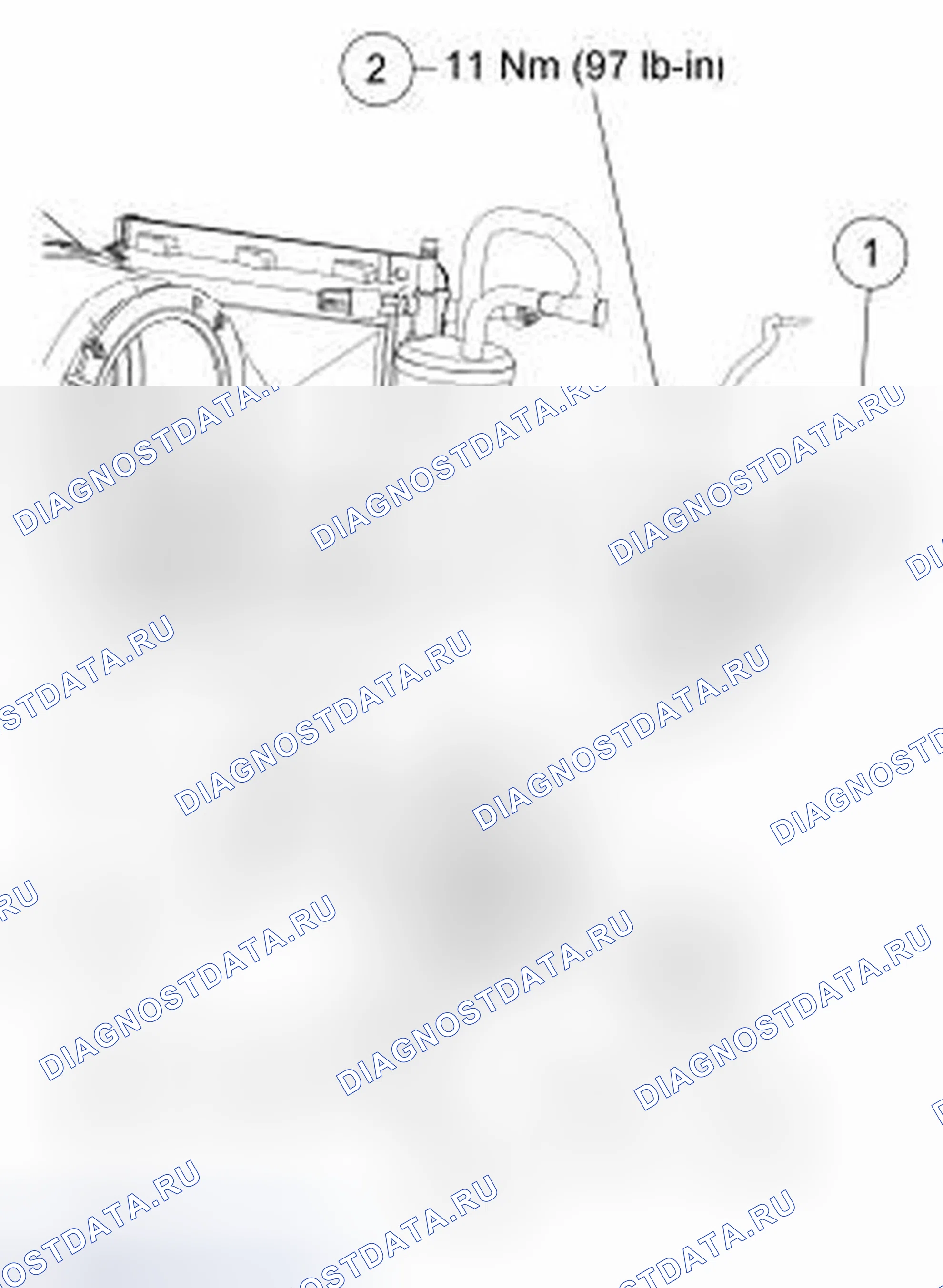 Рис. 133: Электродвигатель воздуходувки. Ford Ranger II рестайлинг