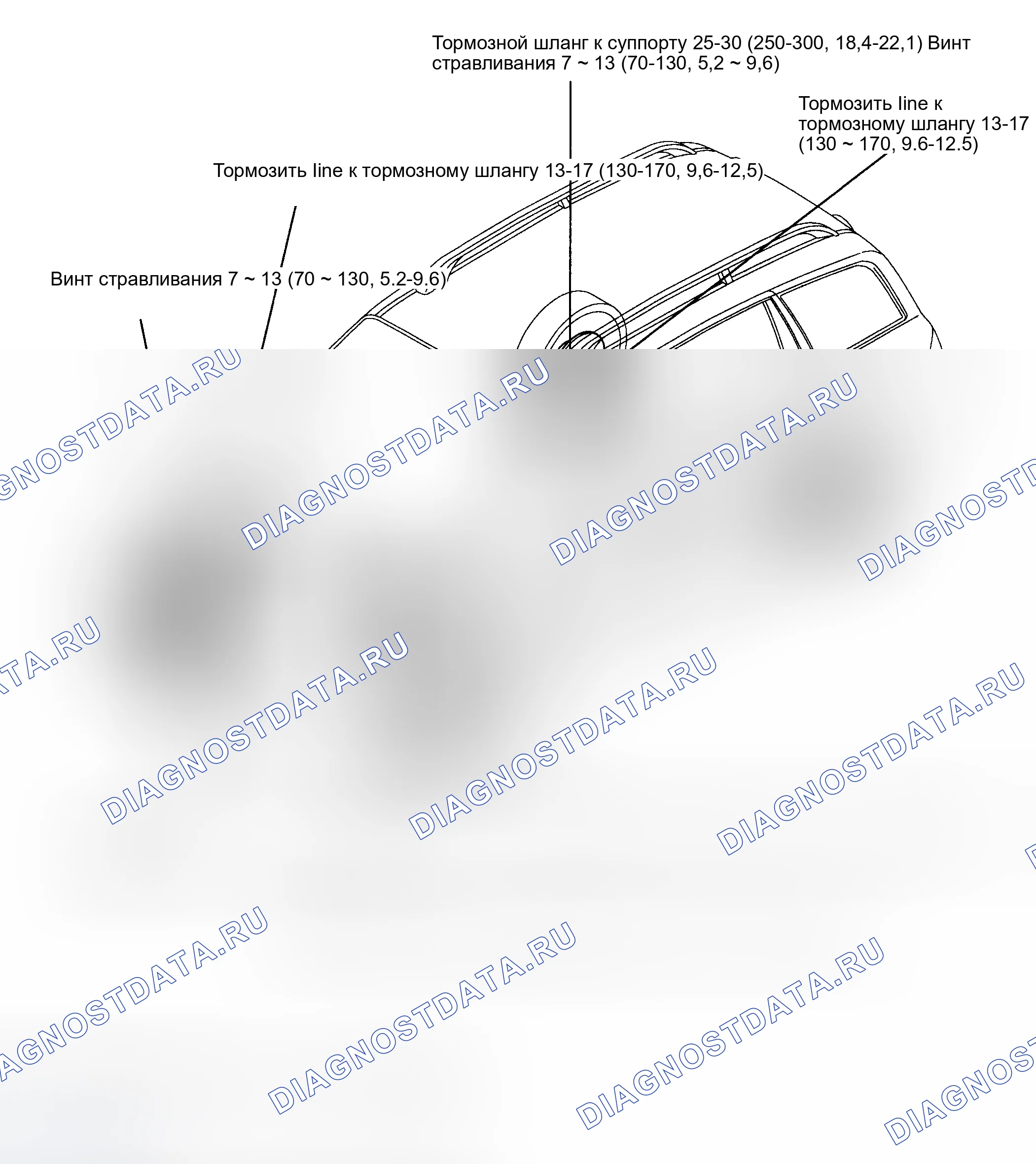 Рис. 18: РАСПОЛОЖЕНИЕ КОМПОНЕНТОВ. Hyundai Santa Fe I