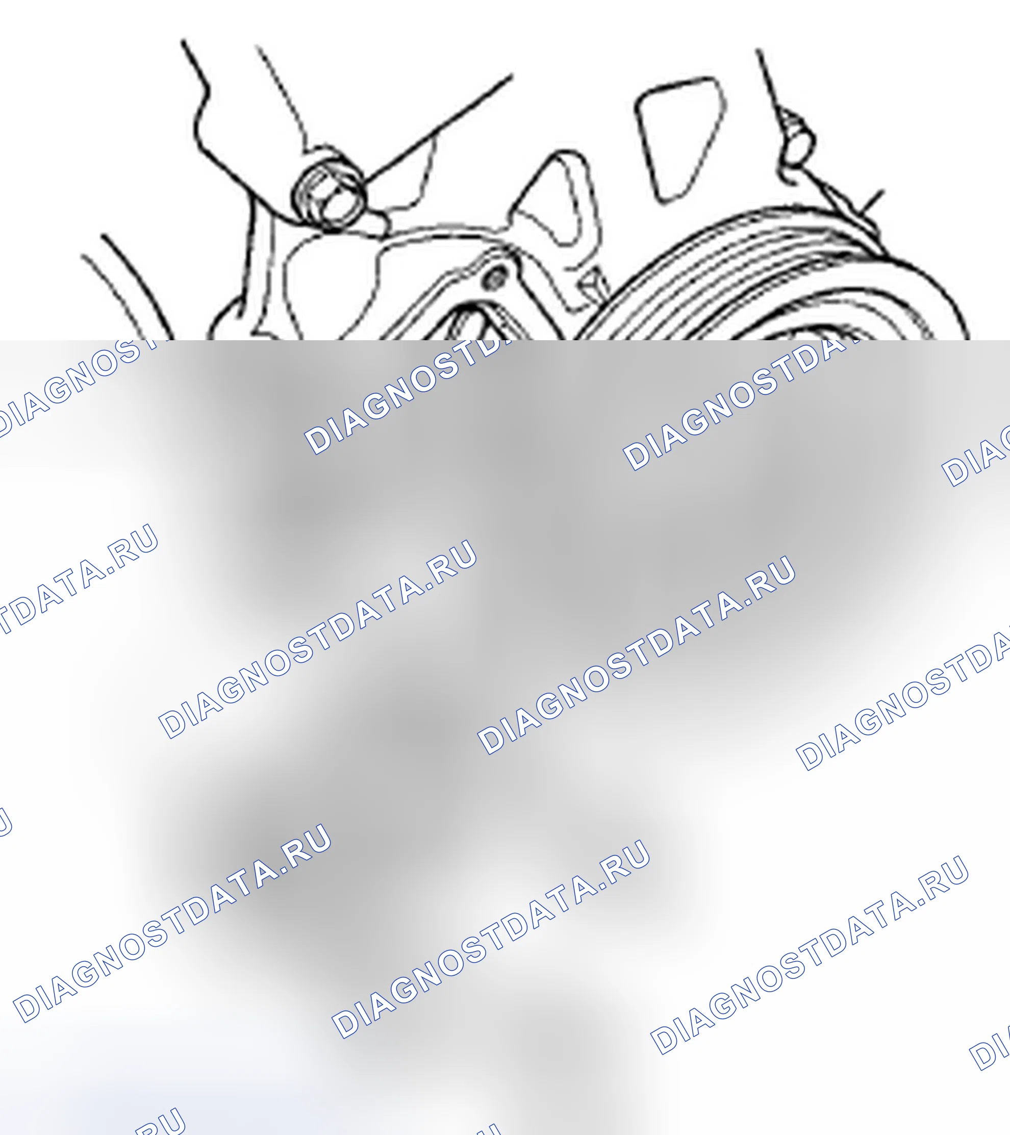 Рис. 469: Удаление. Honda Crosstour I