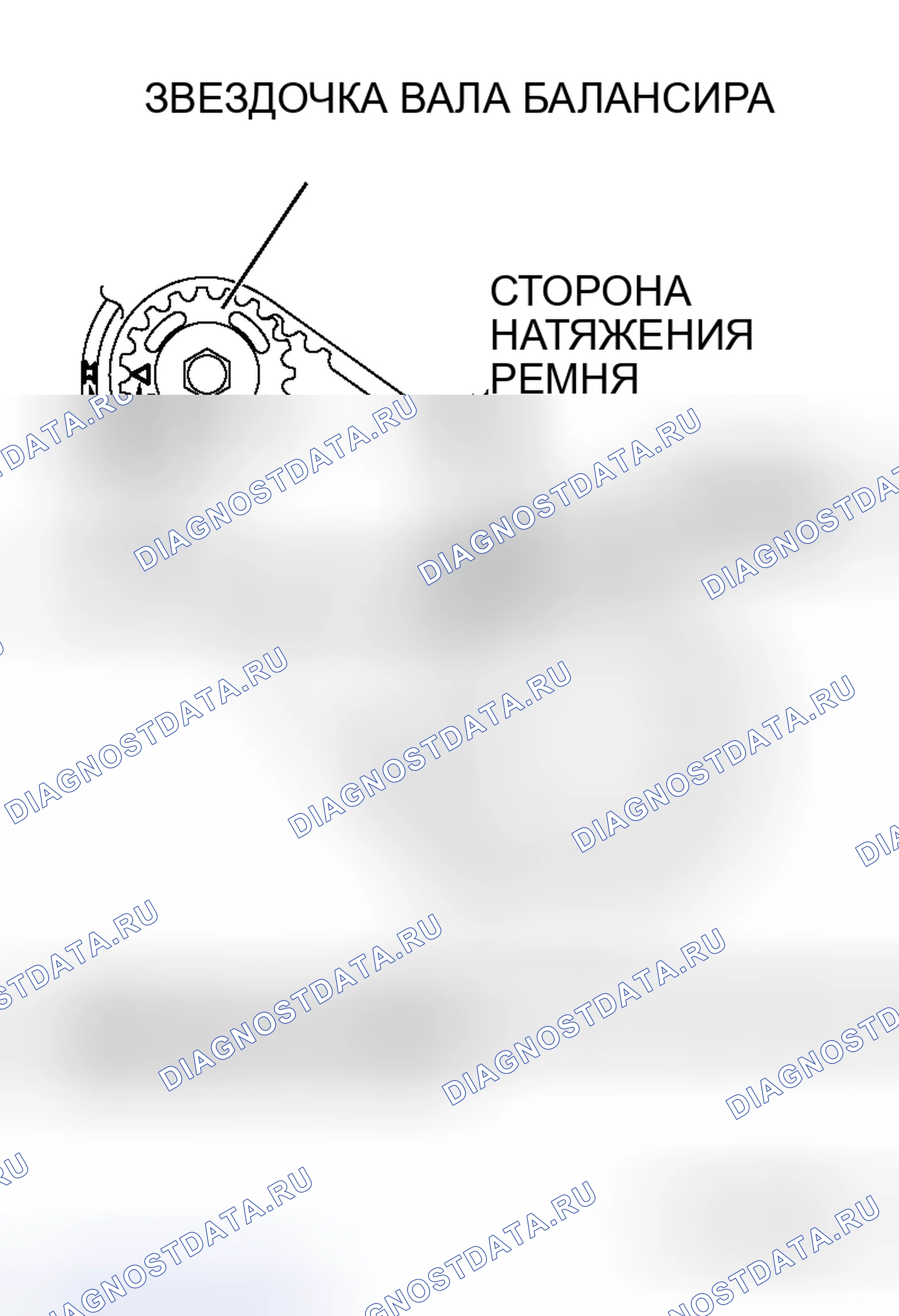 Рис. 158: >> A <<УСТАНОВКА НАТЯЖНОГО УСТРОЙСТВА СИНХРОНИЗИРУЮЩЕГО РЕМНЯ БАЛАНСИРА/СИНХРОНИЗИРУЮЩЕГО РЕМНЯ БАЛАНСИРА. Mitsubishi Lancer Evolution IX