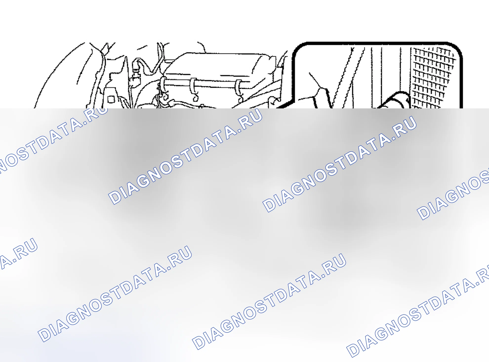 Рис. 213: ДЕМОНТАЖ. Toyota Prius II рестайлинг