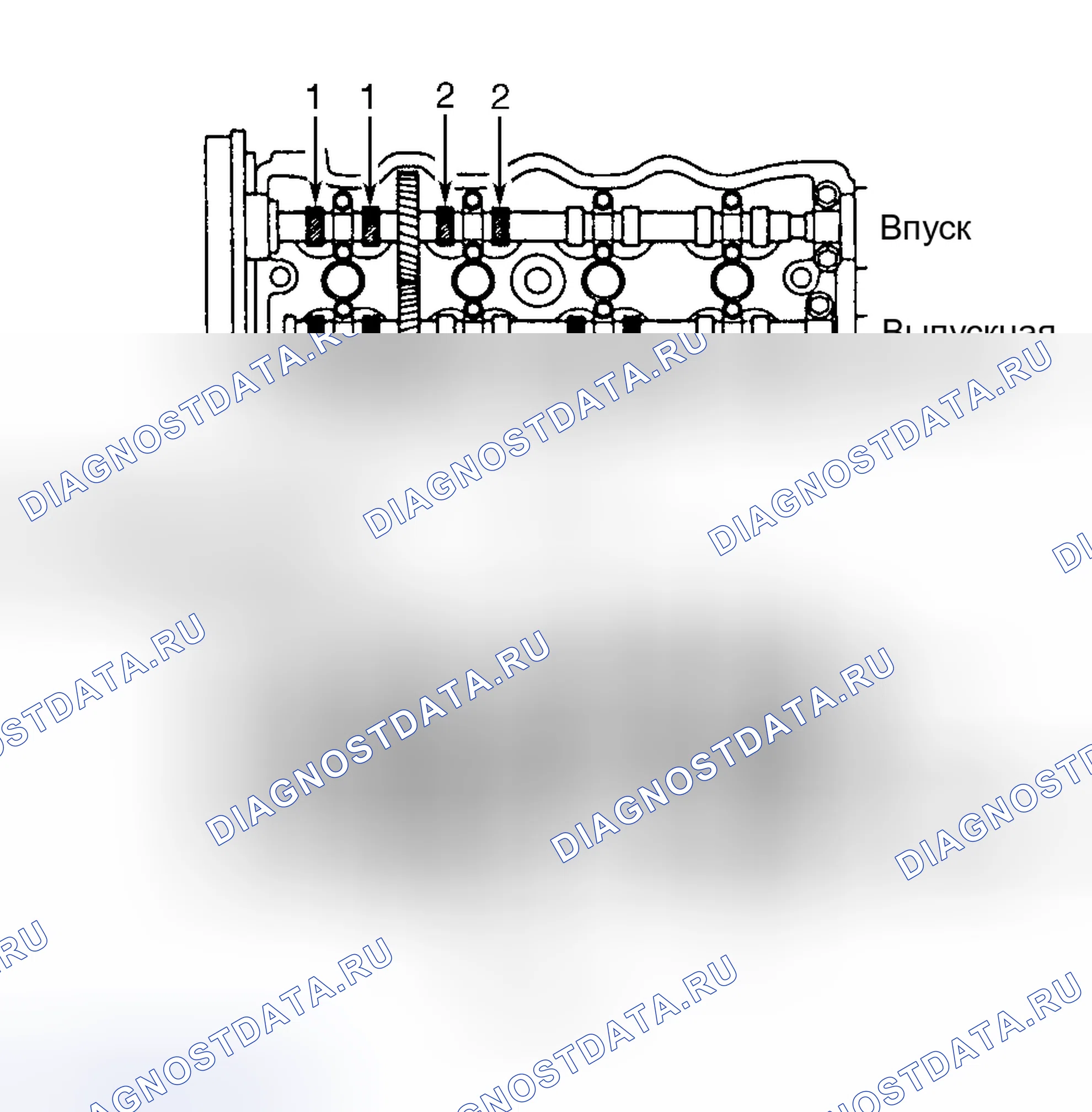 Рис. 8: РЕГУЛИРОВКА ЗАЗОРА КЛАПАНА (КРОМЕ CAMRY CNG). Toyota Camry Solara I