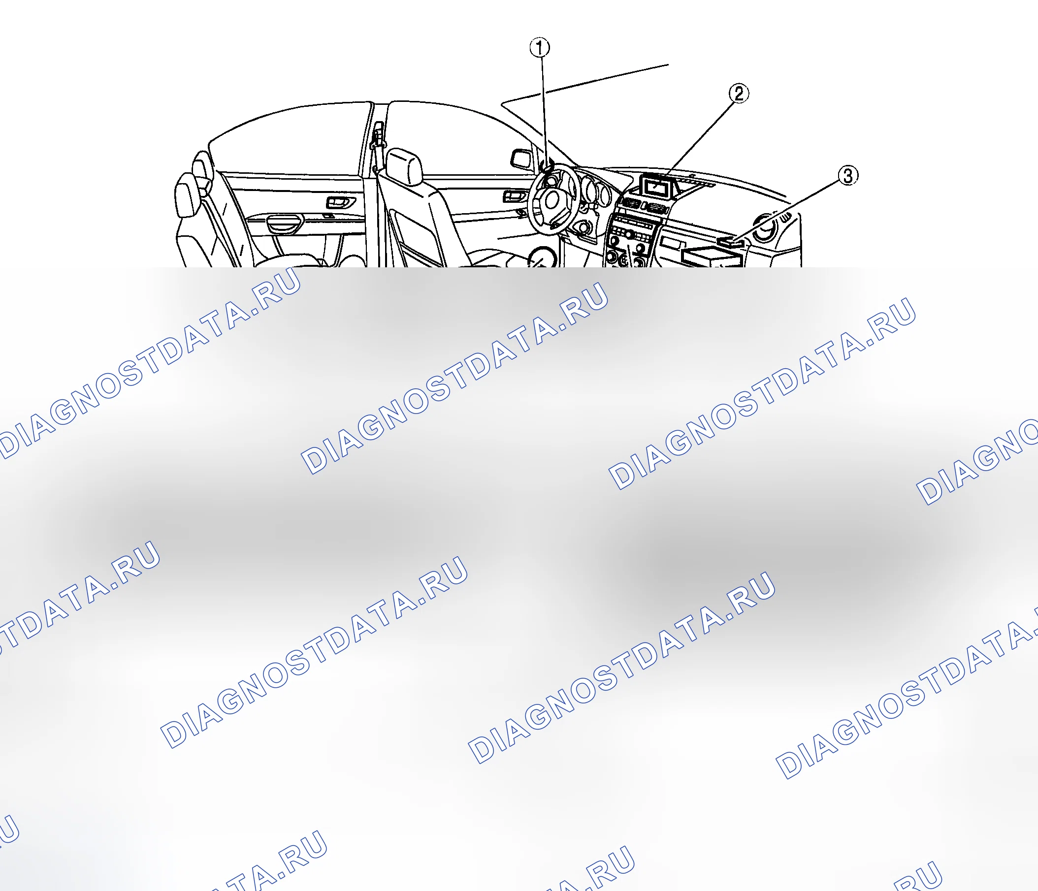 Рис. 57: Автомобильная навигационная система. Honda CR-V III рестайлинг