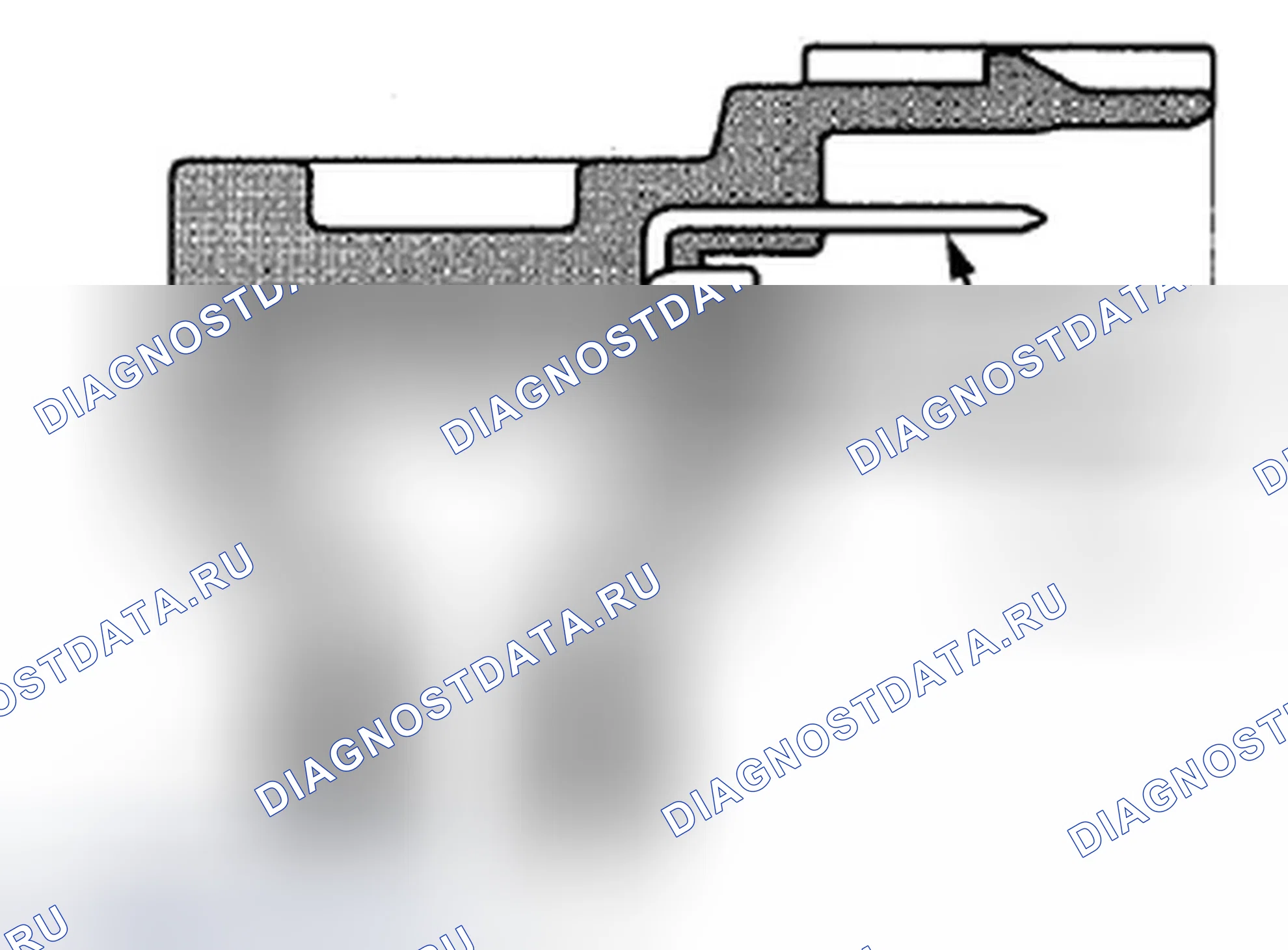 Рис. 46: Датчик абсолютного давления (MAP) (абсолютное давление во впускном коллекторе) во впускном коллекторе (абсолютное давление во впускном коллекторе). Acura ZDX I