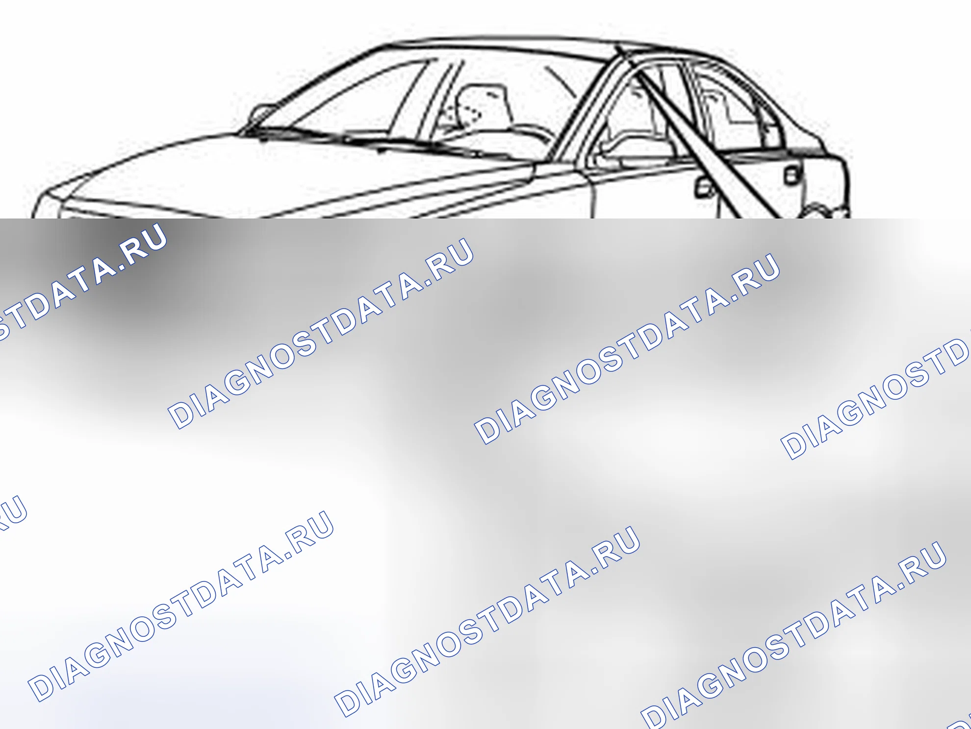 Рис. 984: Датчик перемещения. Volvo V70 II