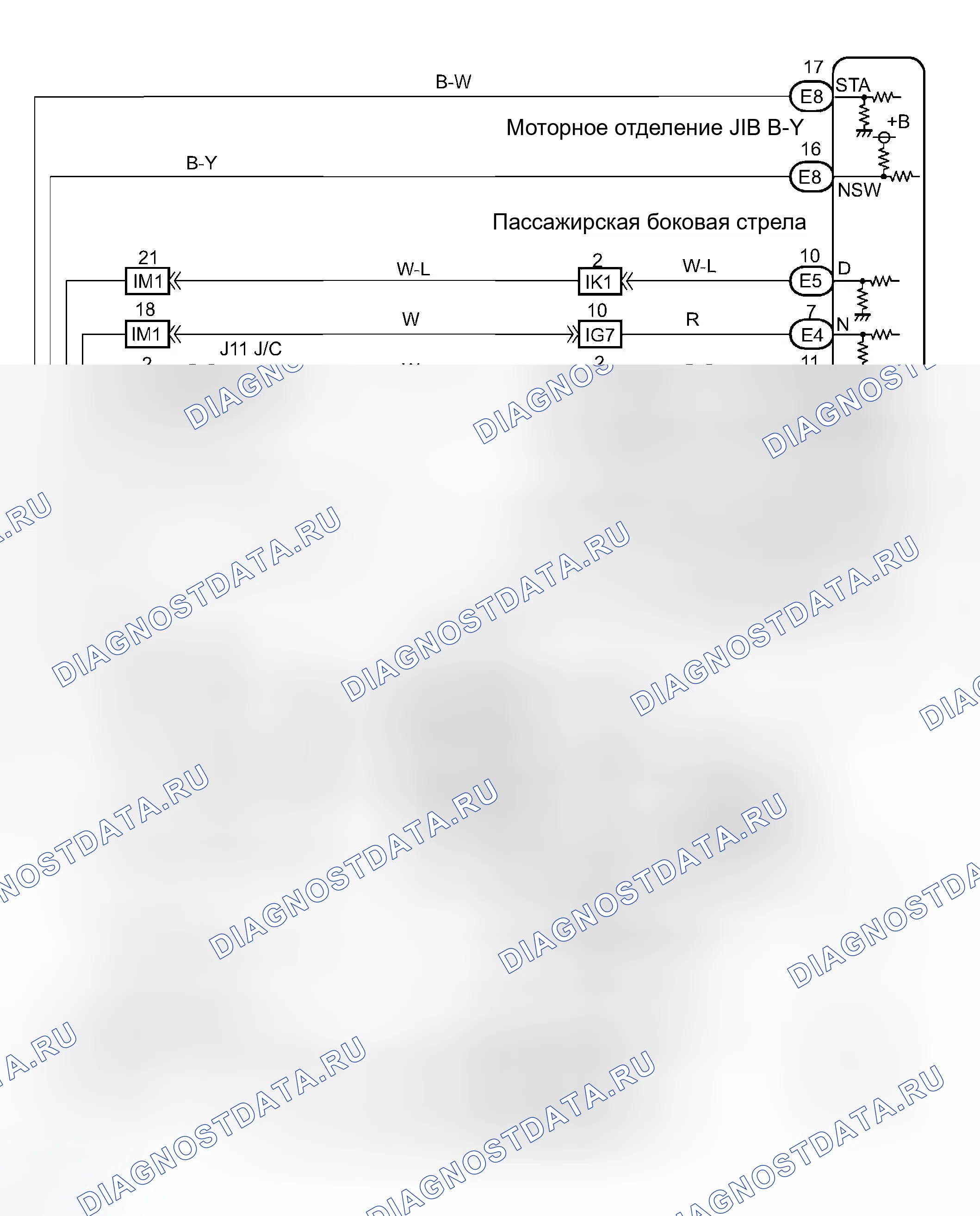 Рис. 437: электросхема. Toyota Camry Solara II