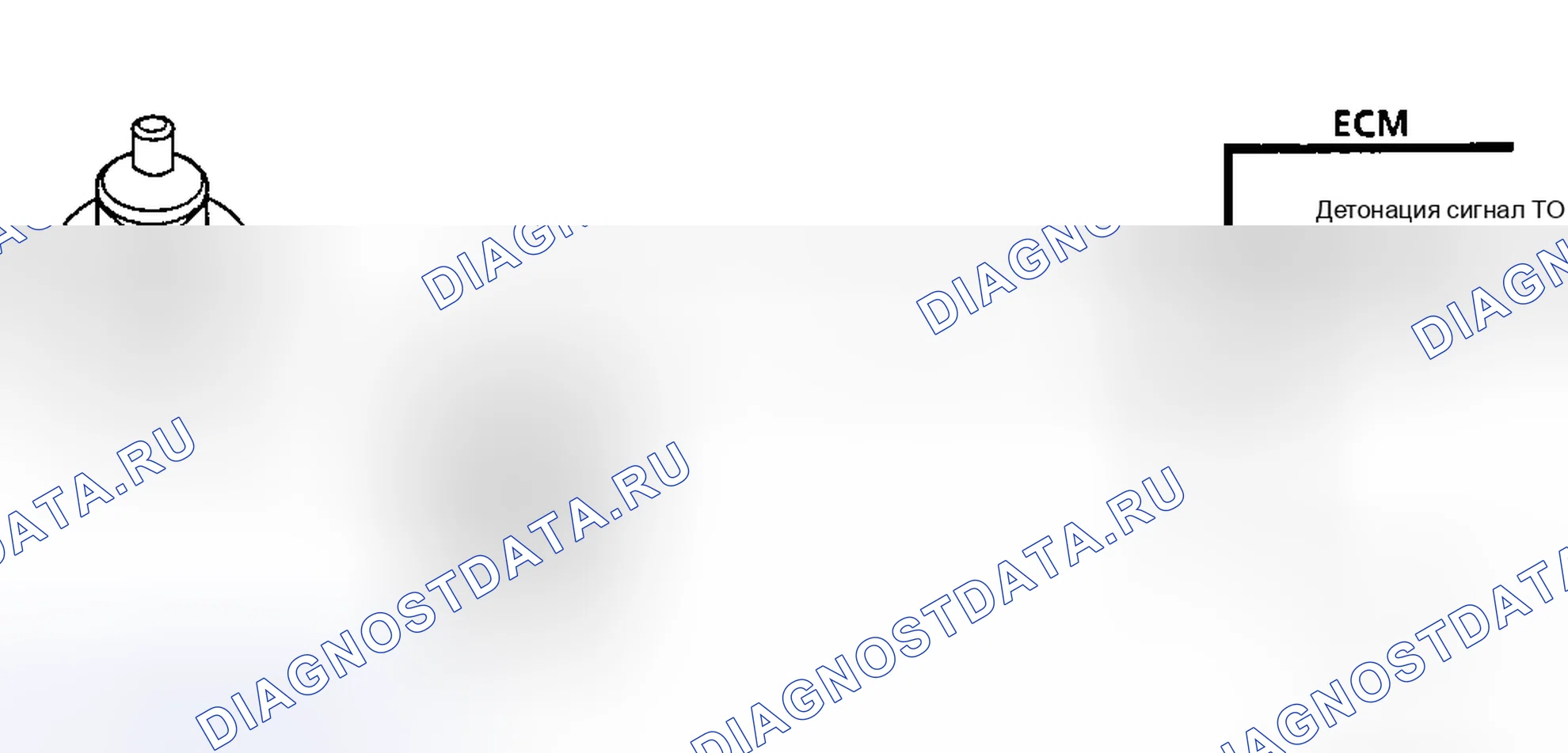 Рис. 546: Схема кода 43, схема электронного искрового контроля (ESC). Buick LeSabre VI