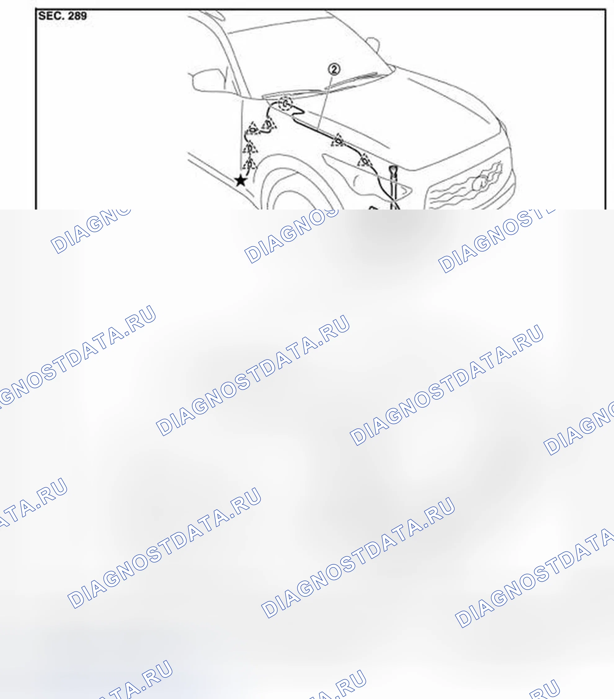 Рис. 41: Компоновка гидравлической системы. Infiniti FX35 II рестайлинг