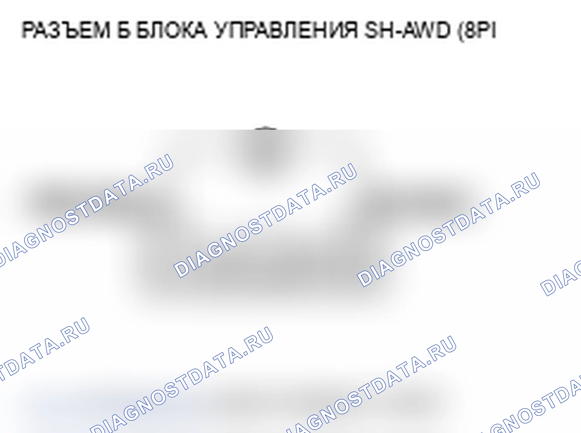 Рис. 129: расшифровка кода ошибки 59-1: Схема контроля питания блока управления SH-AWD. Acura RL II
