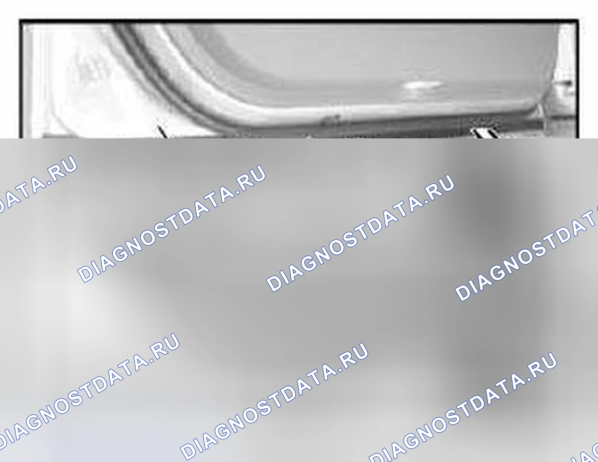 Рис. 224: 51 21 370 Снятие и установка/замена крышки (уплотнения) на передней двери внизу слева или справа. BMW M6 E63/E64