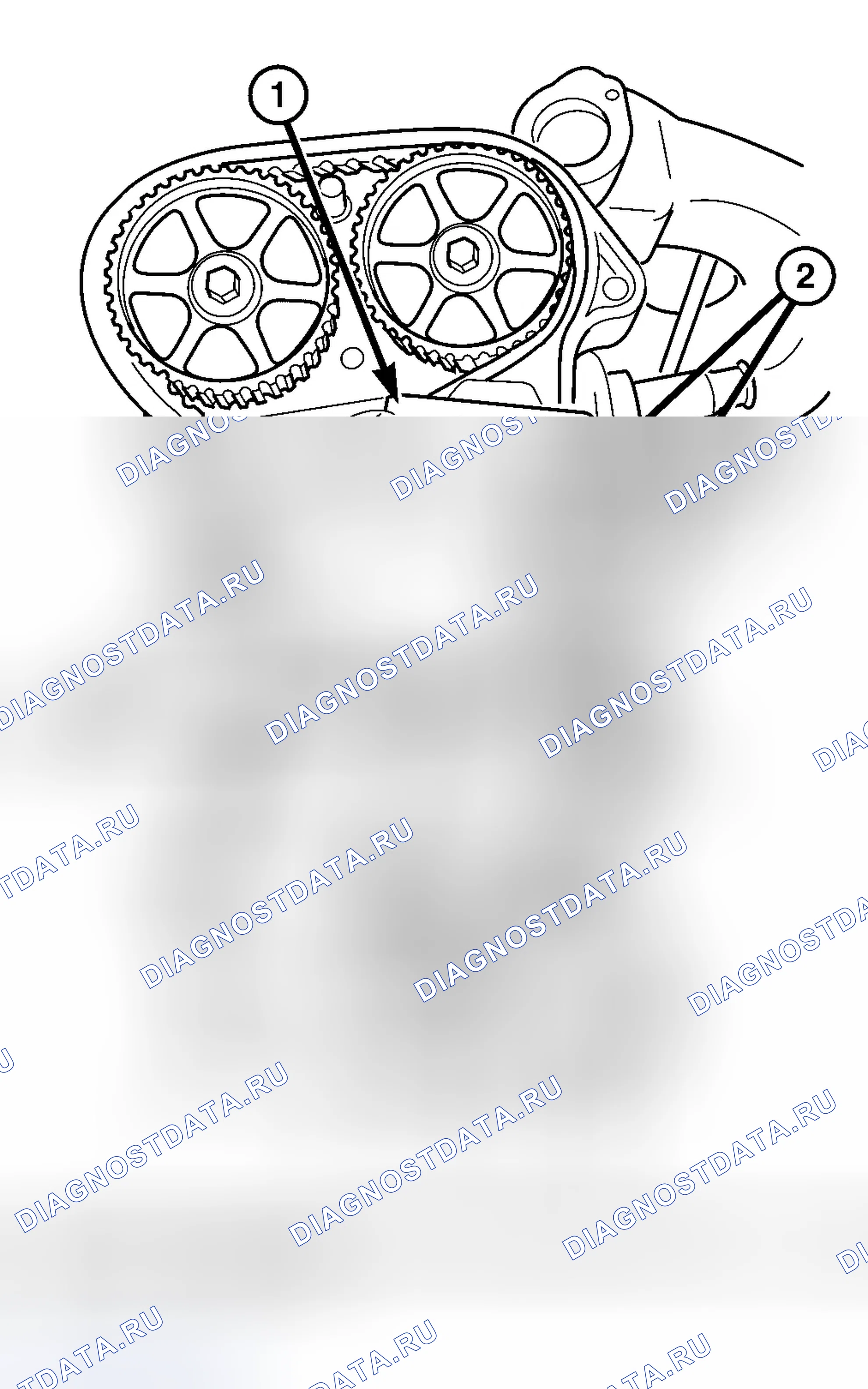 Рис. 150: ЗАДНЯЯ КРЫШКА. Chrysler Voyager IV