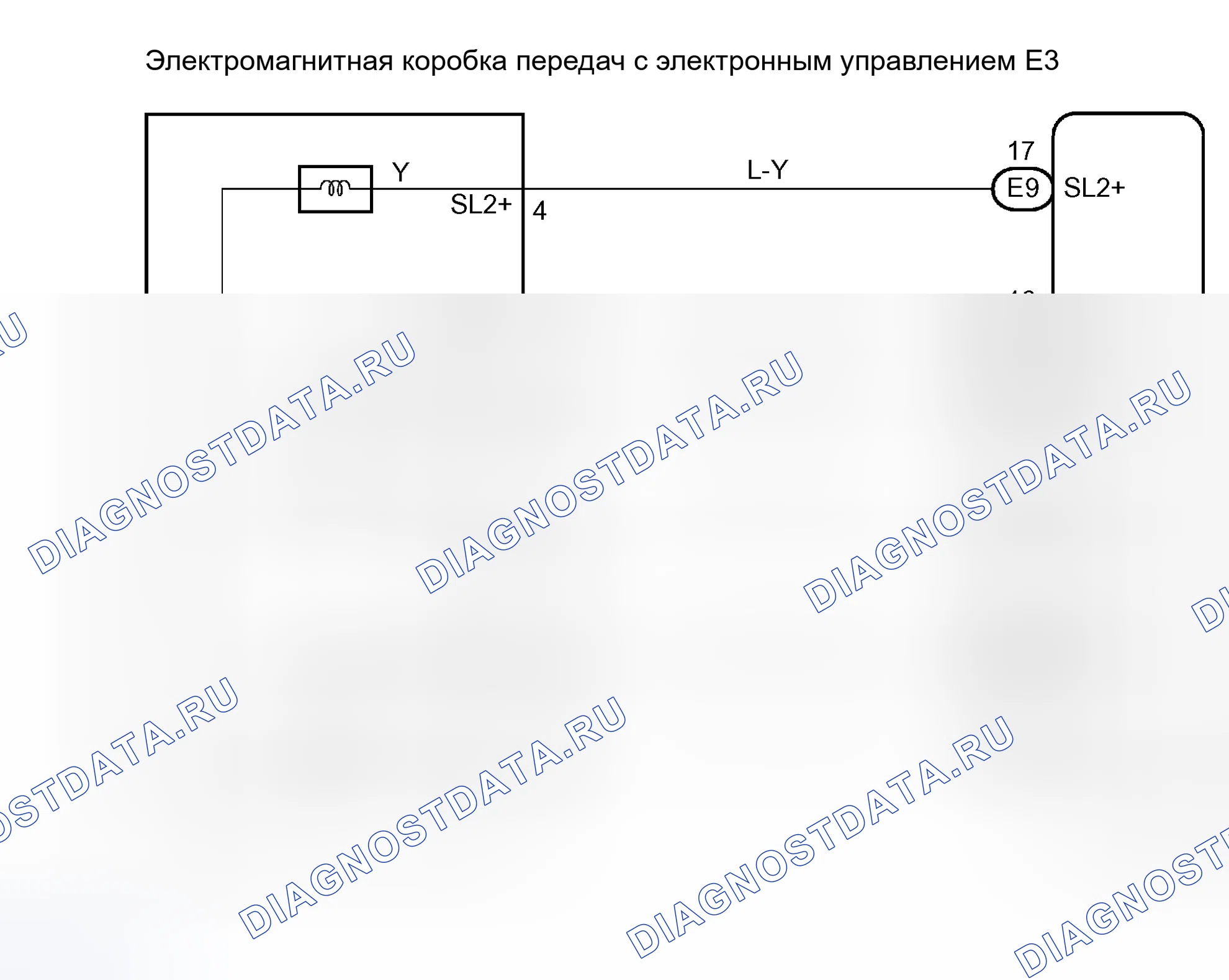 Рис. 430: электросхема. Toyota Camry XV30