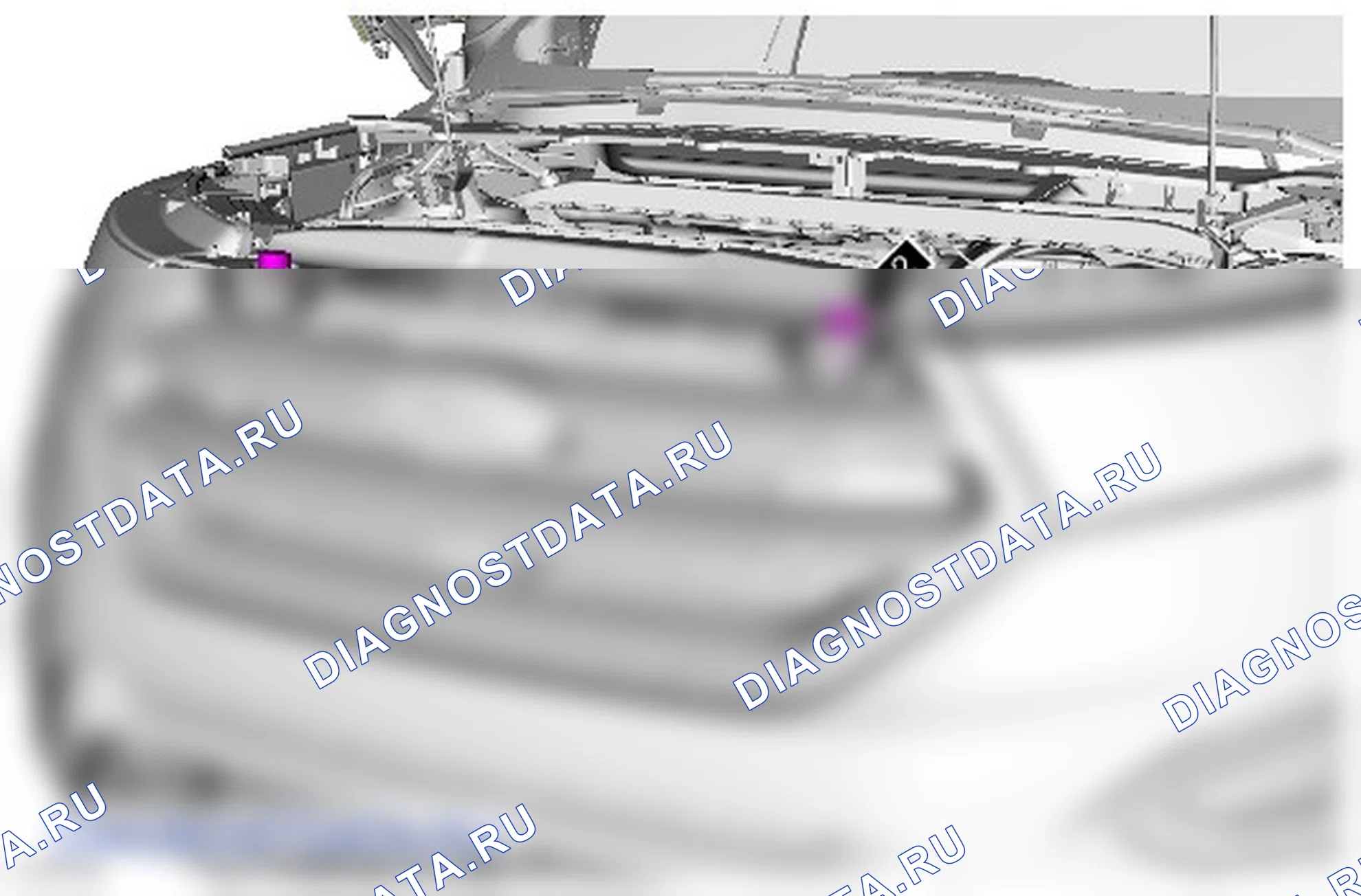 Как выверить положение капота. Ford Edge II
