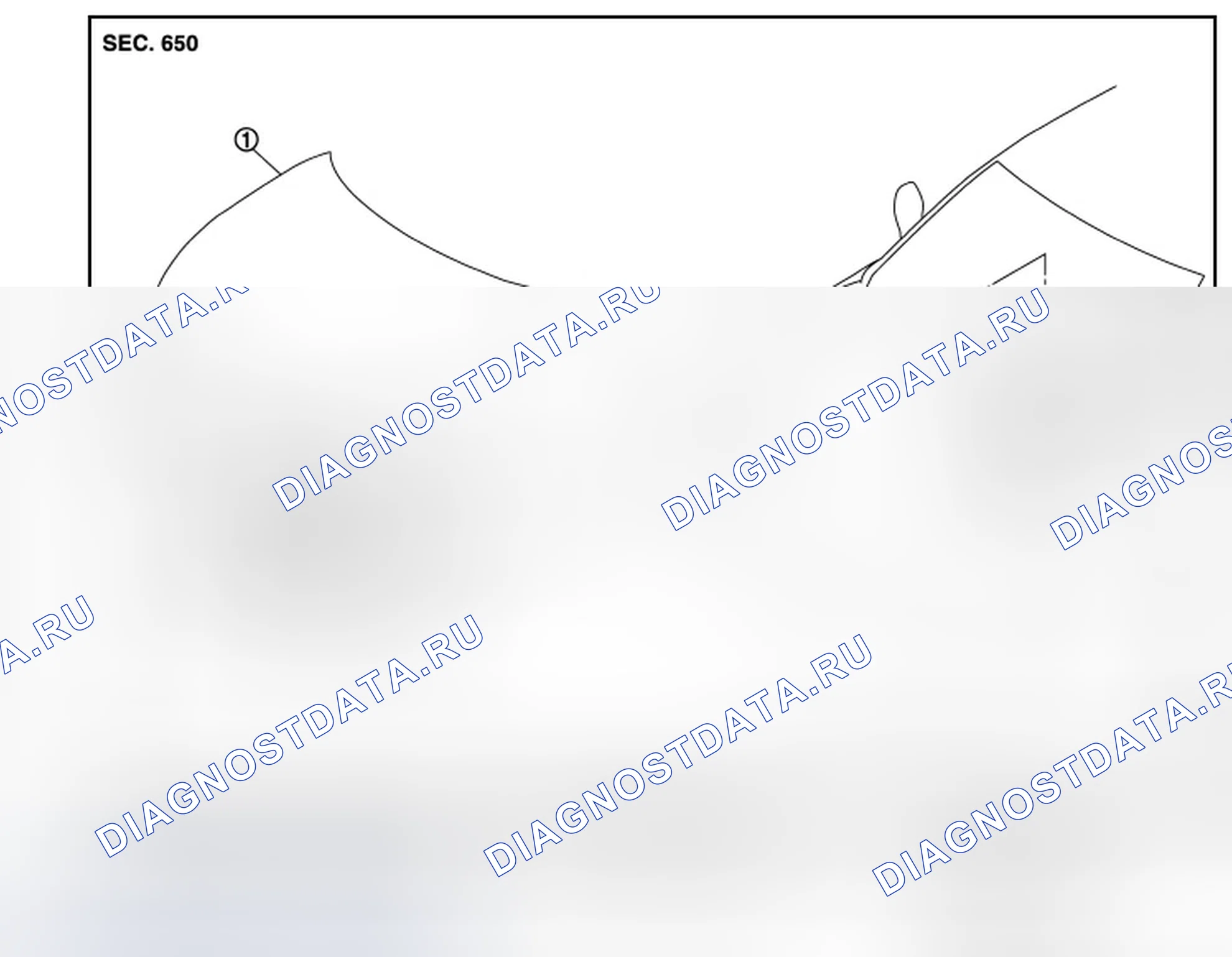 Рис. 66: HOOD STAY: Покомпонентный вид. Infiniti FX35 II