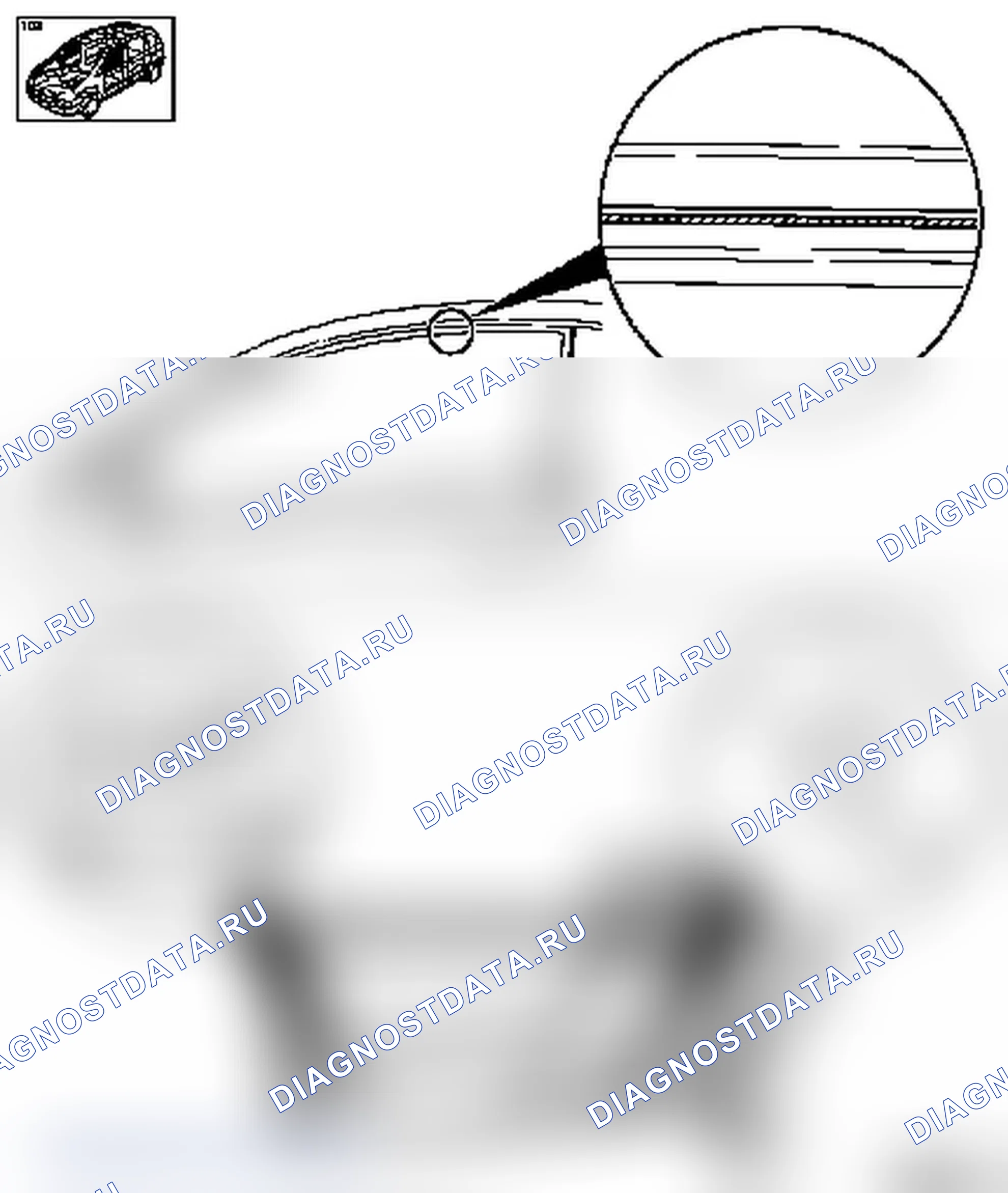 Регулировка подъемного окна передней двери (модель F07). Opel Astra G