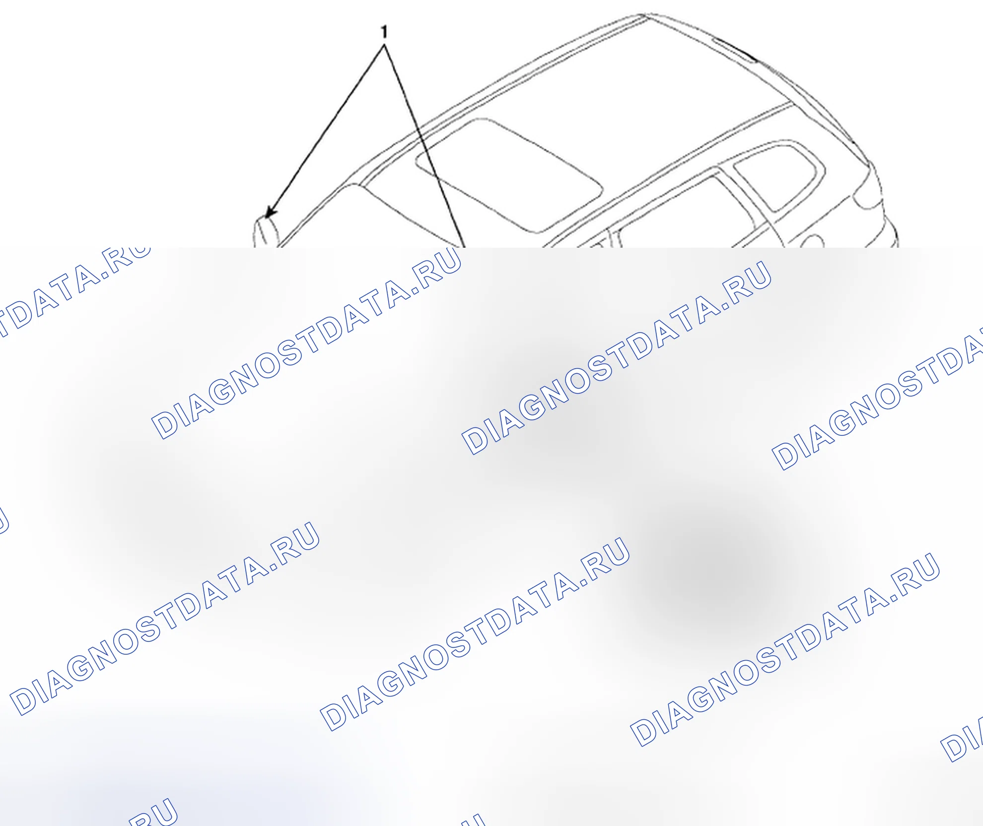 Рис. 96: РАСПОЛОЖЕНИЕ КОМПОНЕНТОВ. Hyundai Santa Fe II