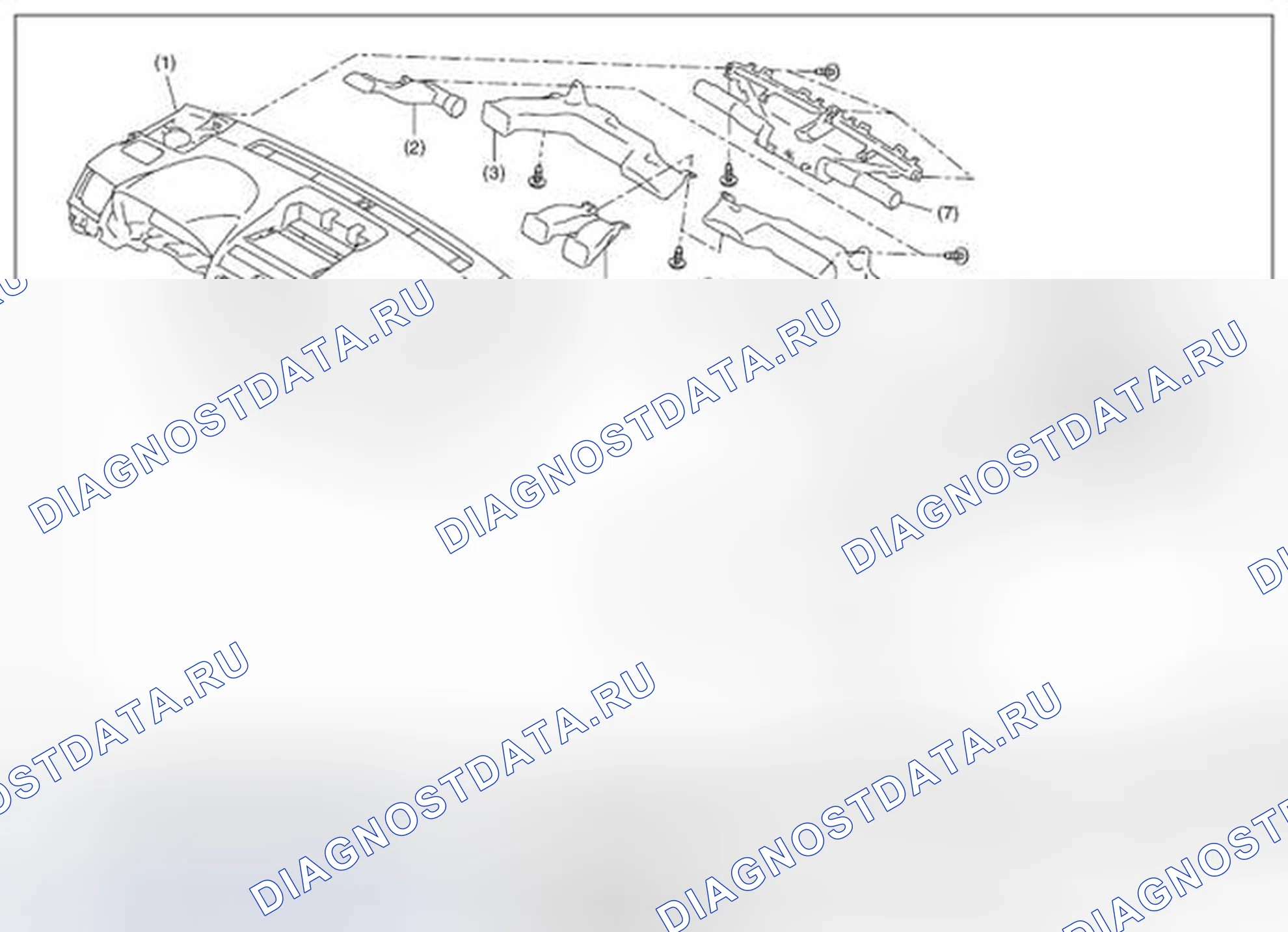 Рис. 12: КАНАЛ НАГРЕВАТЕЛЯ. Subaru Impreza GK