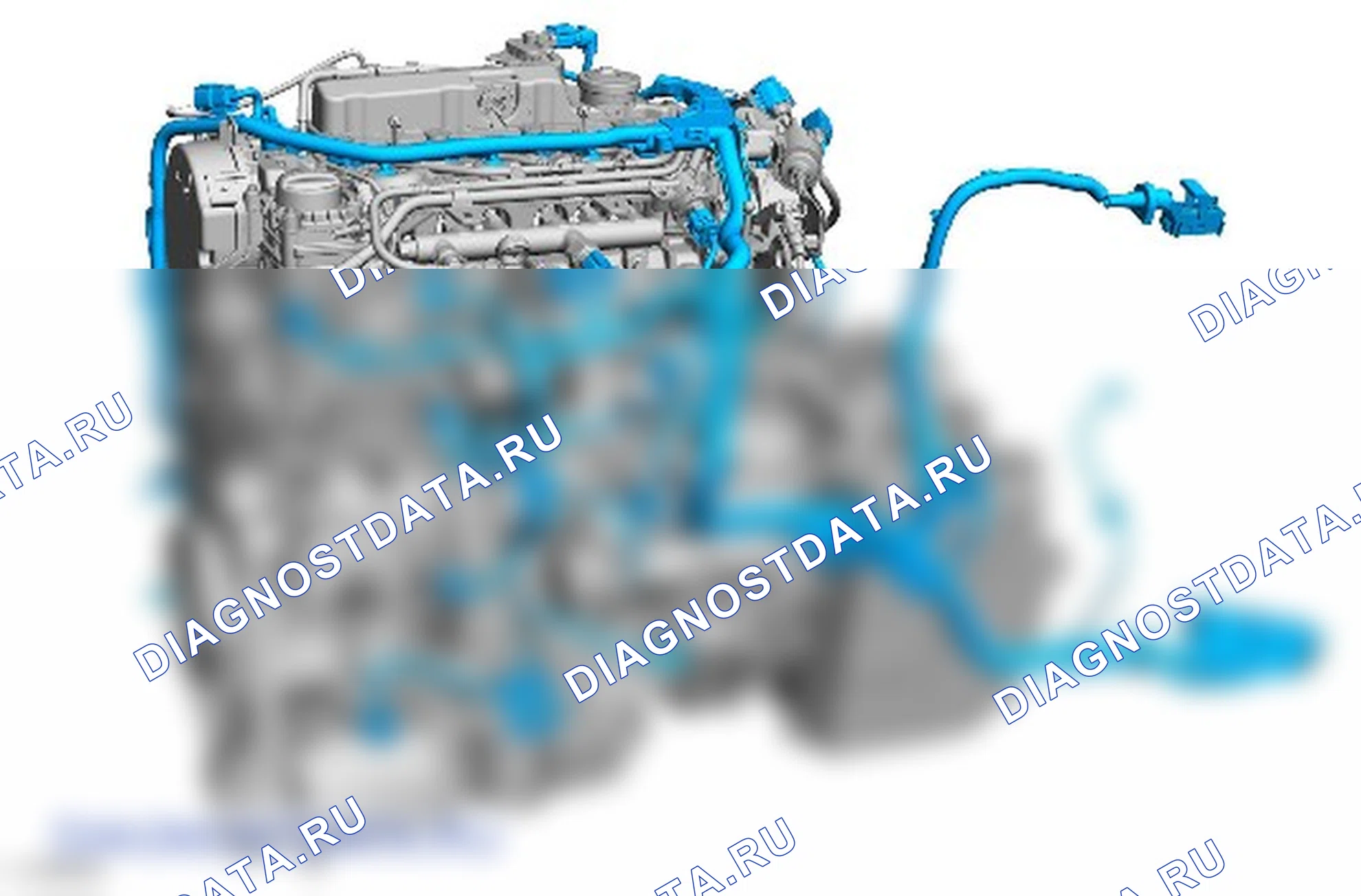 Как снять и установить жгут электропроводки двигателя. Ford Kuga II