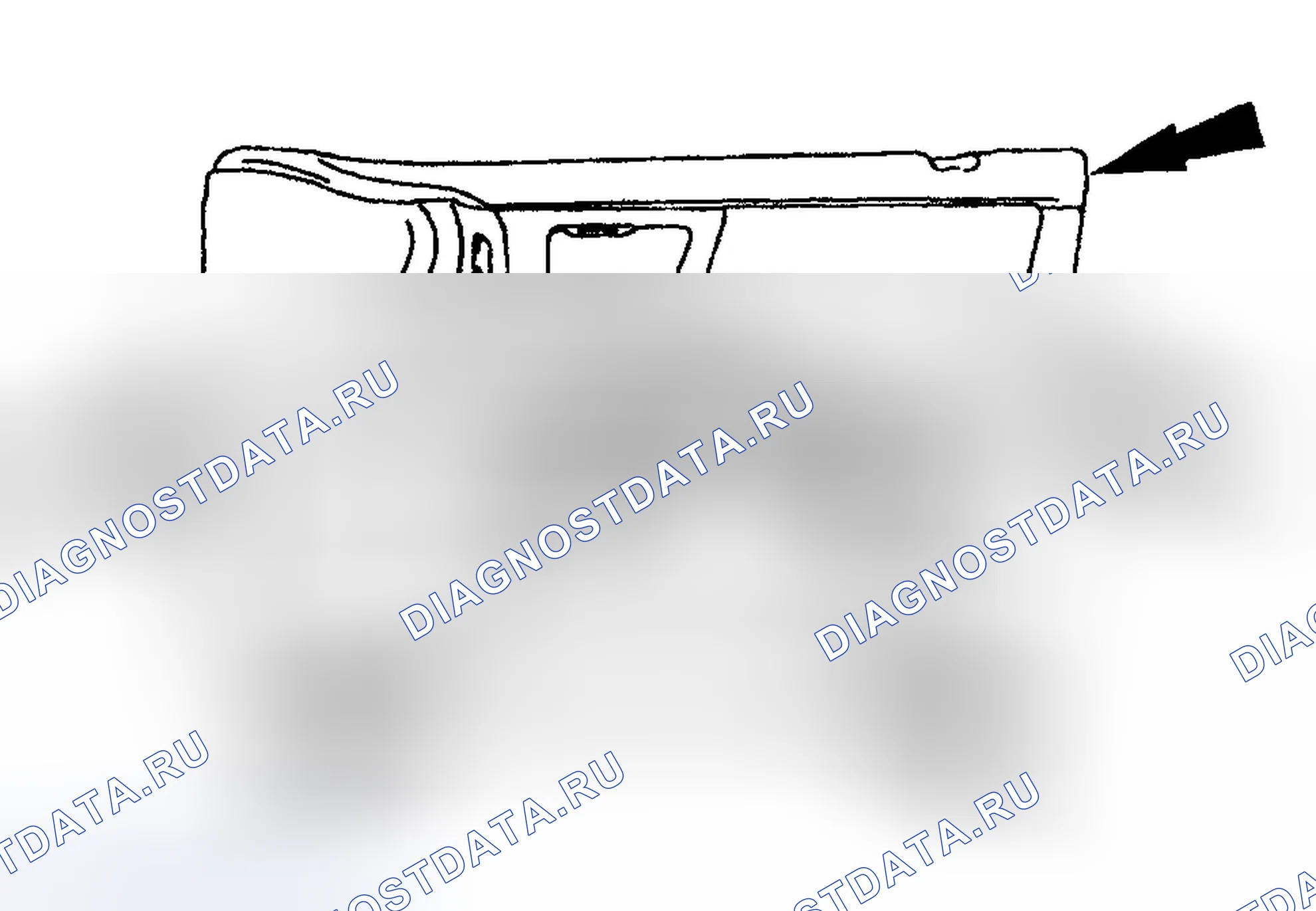 Рис. 3: Демонтаж и монтаж (спереди). Ford Taurus IV