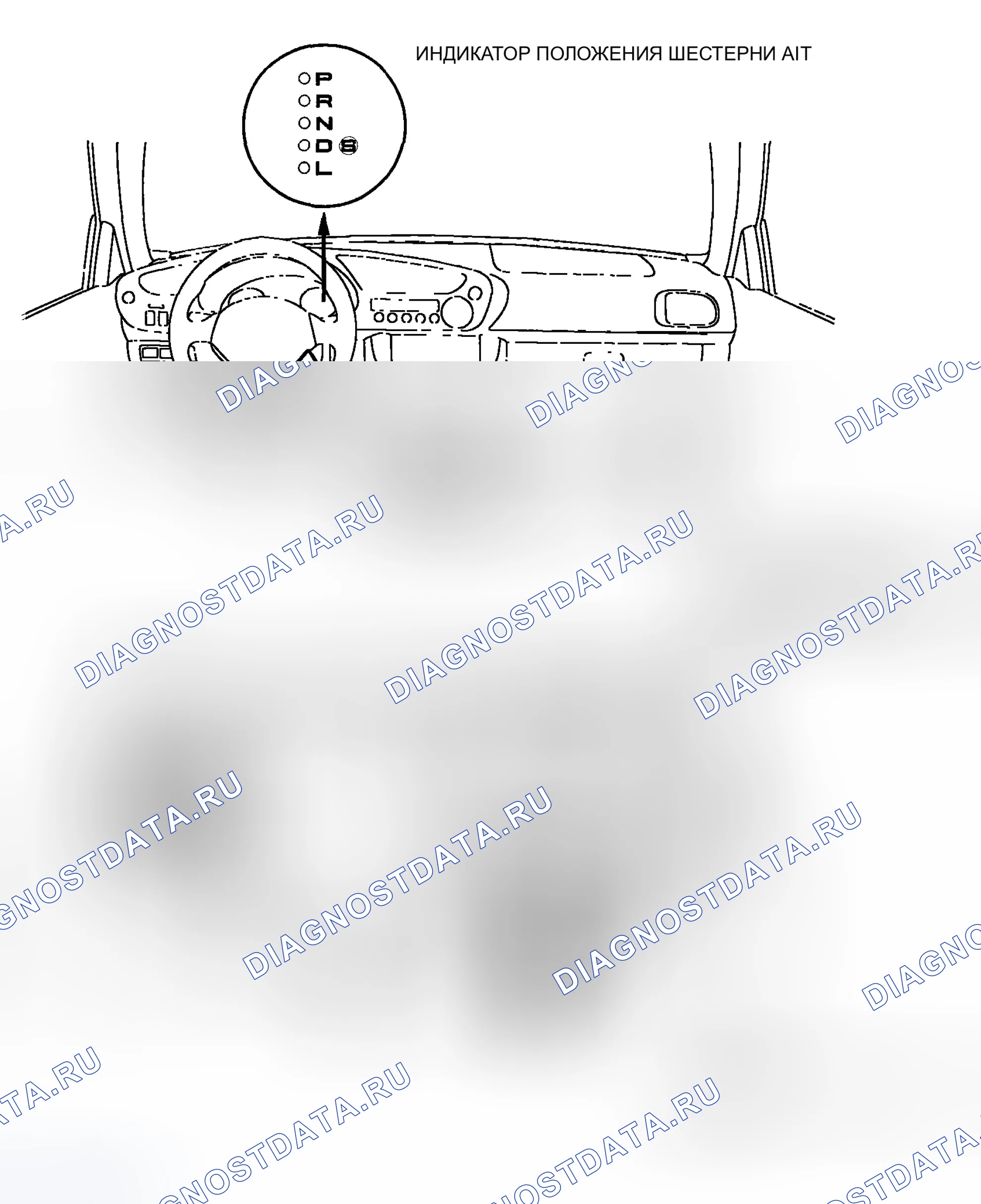 Рис. 412: Указатель расположения компонентов. Honda Insight ZE1