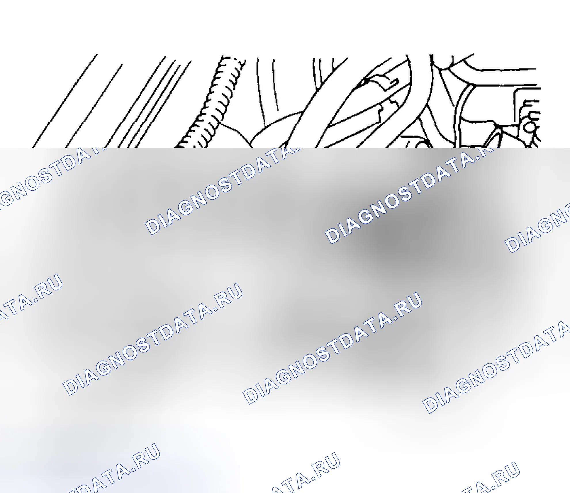 Рис. 158: Ограничитель качки. Subaru Outback BH