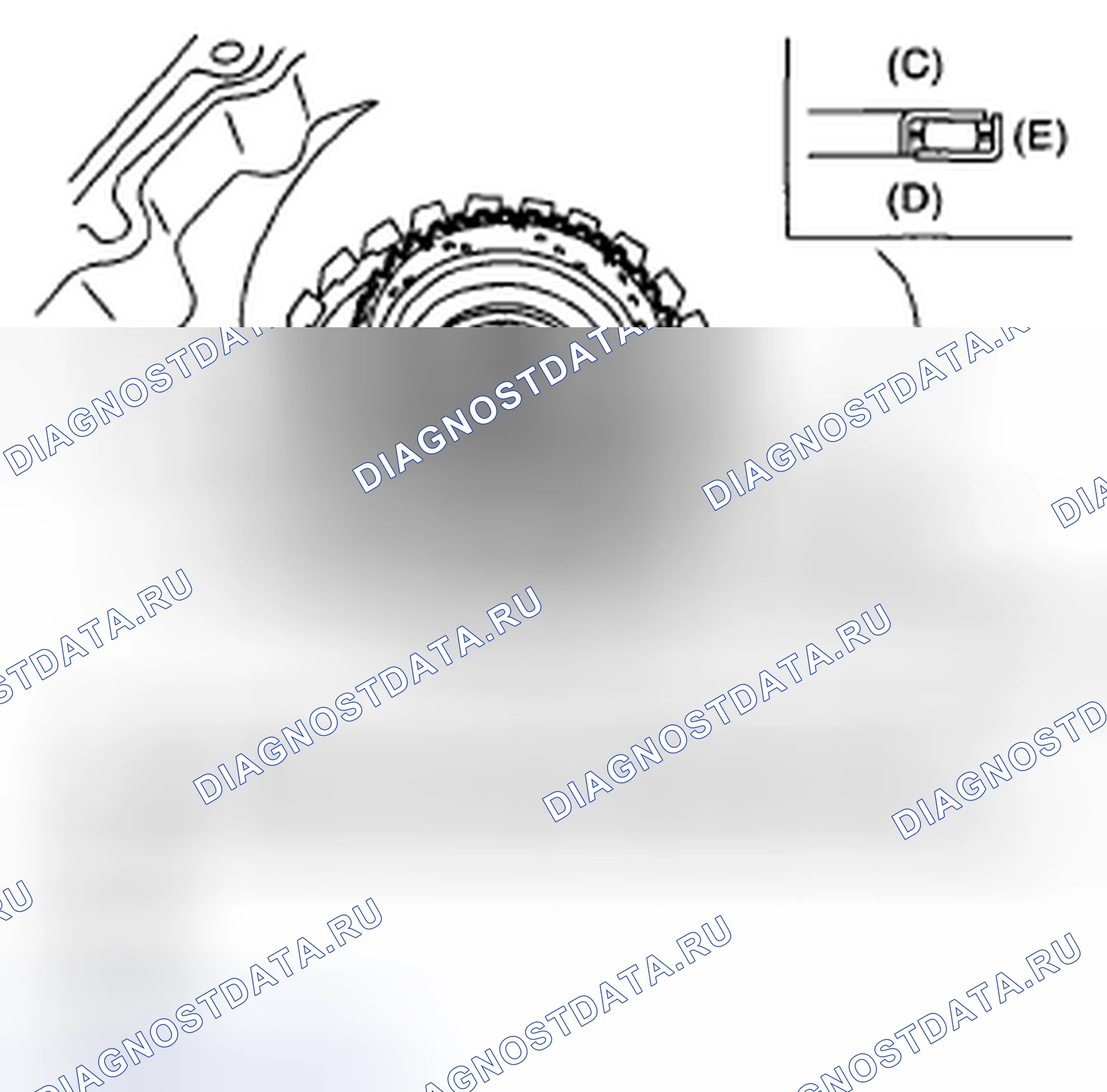 Рис. 342. Subaru Outback BP рестайлинг