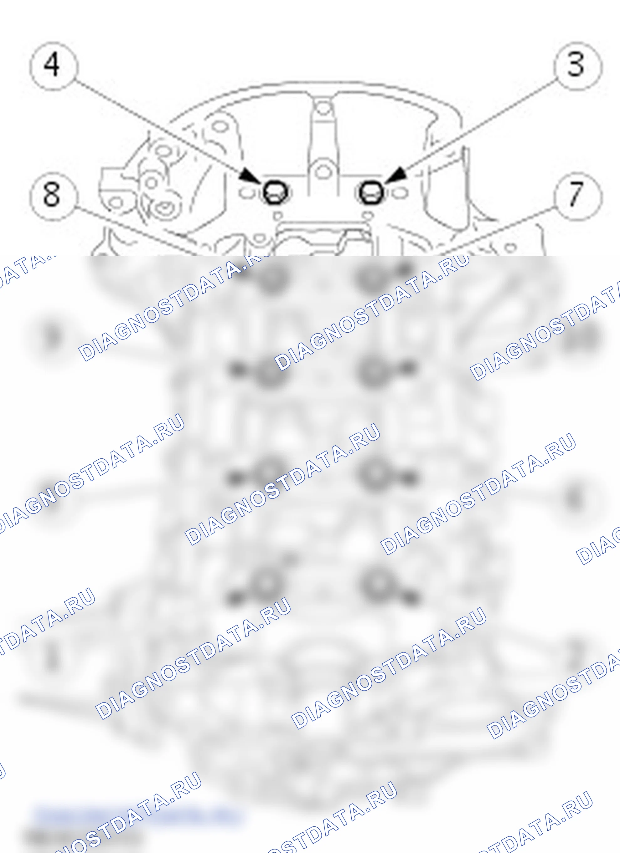 Разборка двигателя. Ford C-MAX I рестайлинг