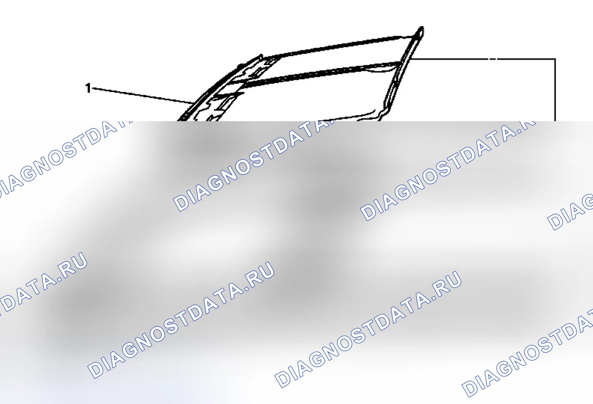 Рис. 12: Замена солнцезащитного козырька. Buick Regal V