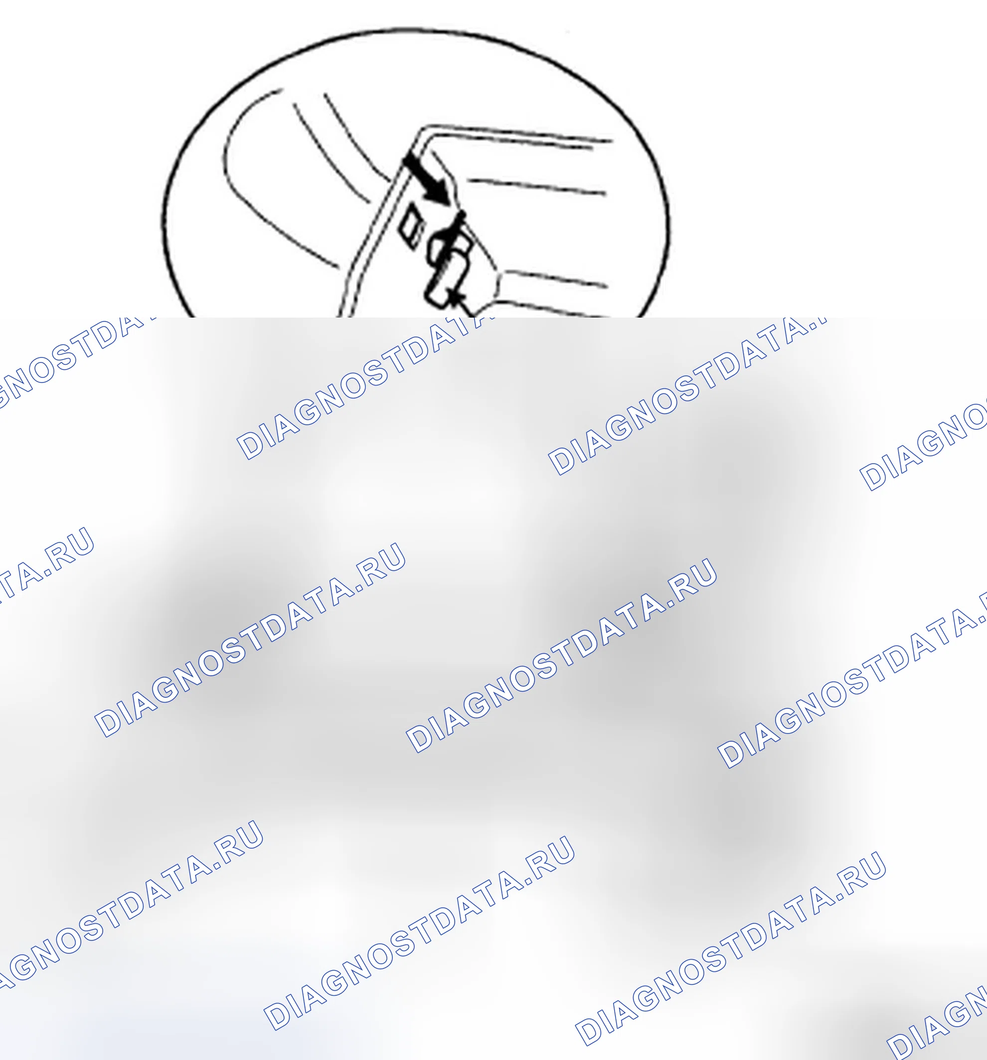 Рис. 23: ЗАМЕНА ПЕРЧАТОЧНОГО ЯЩИКА. Hyundai Elantra IV