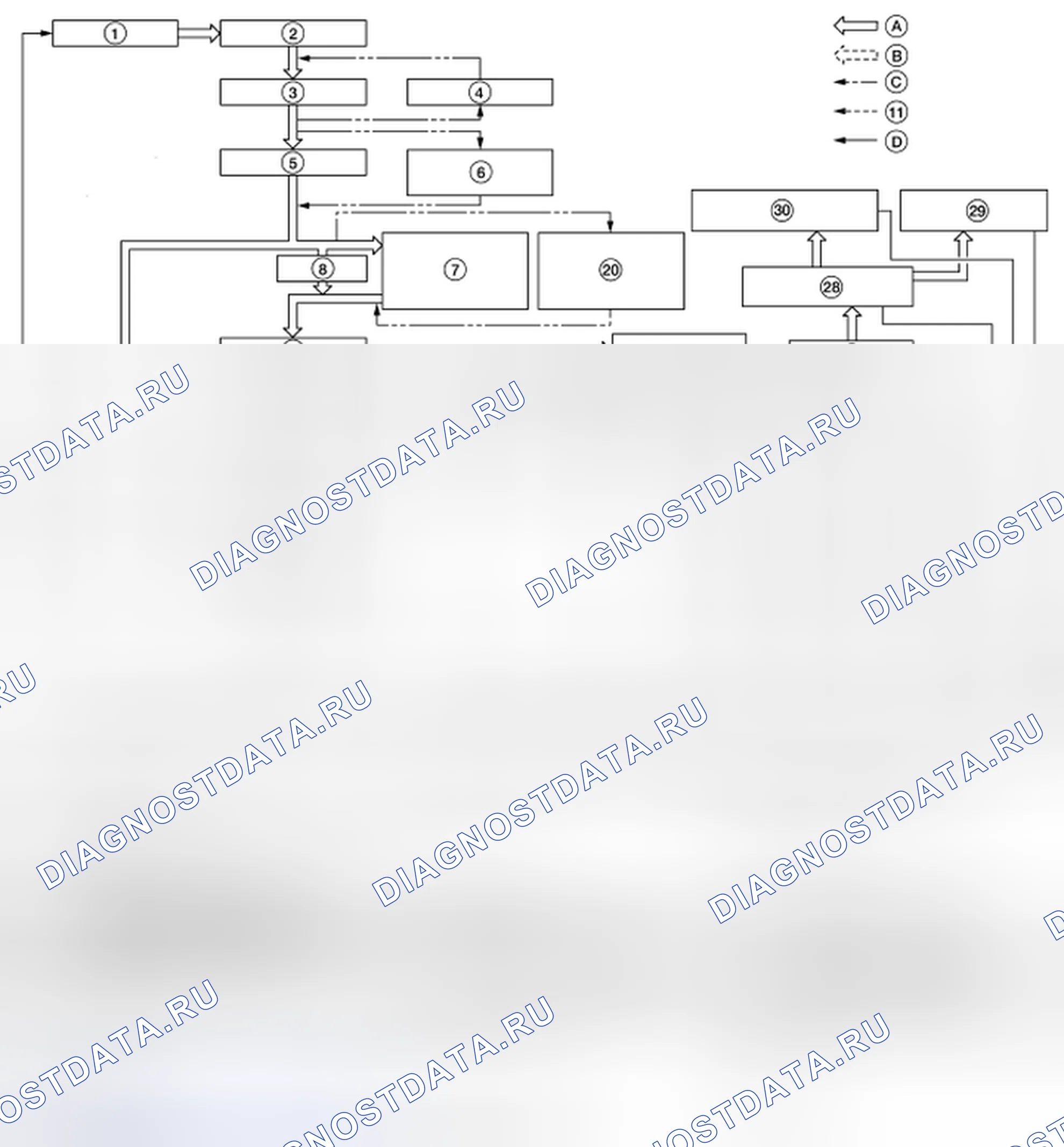 Рис. 2: Чертеж системы. Nissan Sentra B16