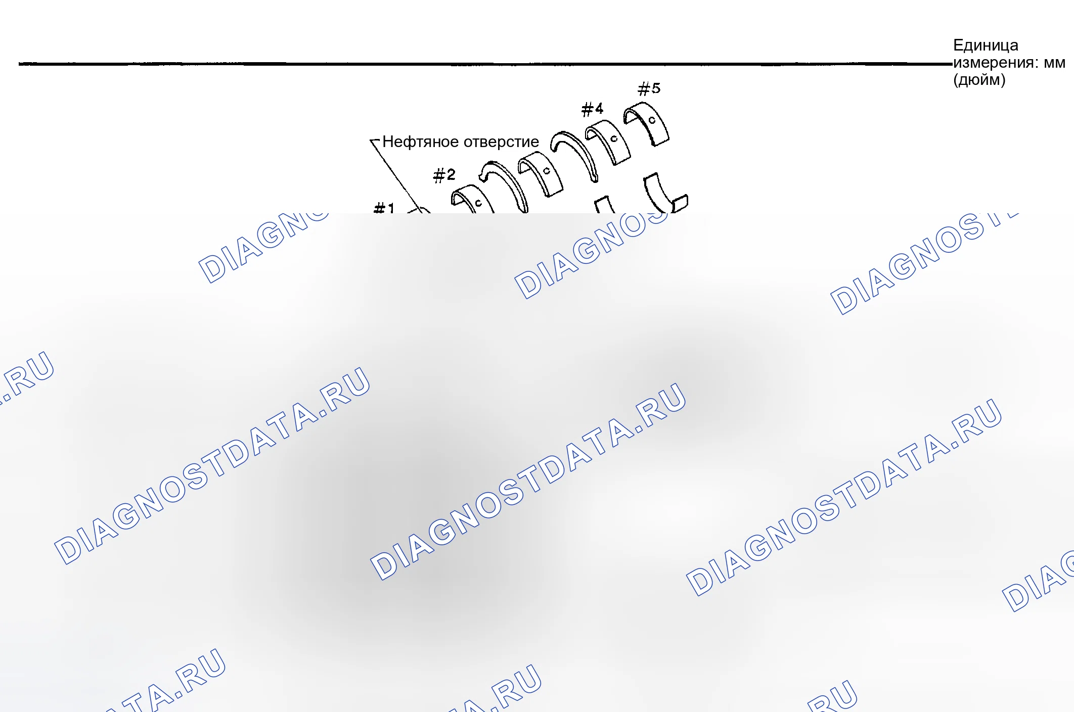 Рис. 26: Основной подшипник. Nissan Altima L31