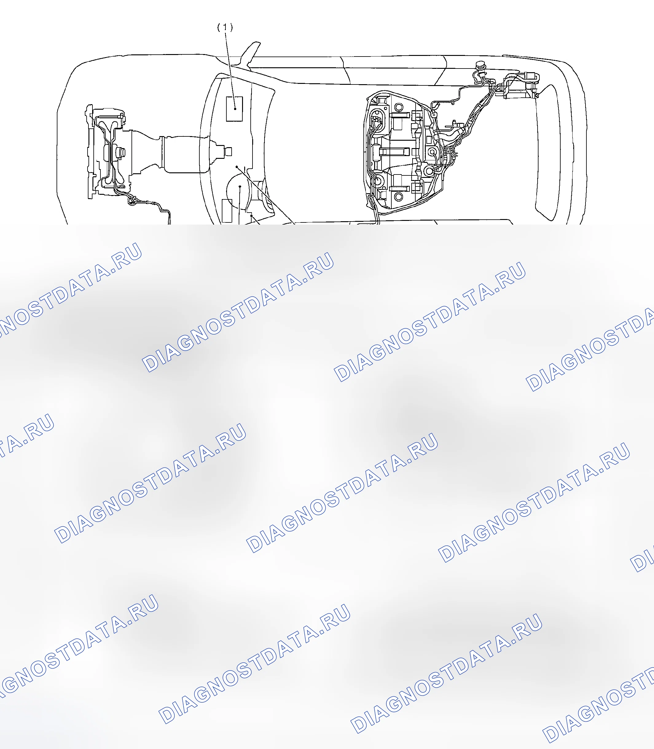 Рис. 2043: ДВИГАТЕЛЬ. Hyundai Creta II