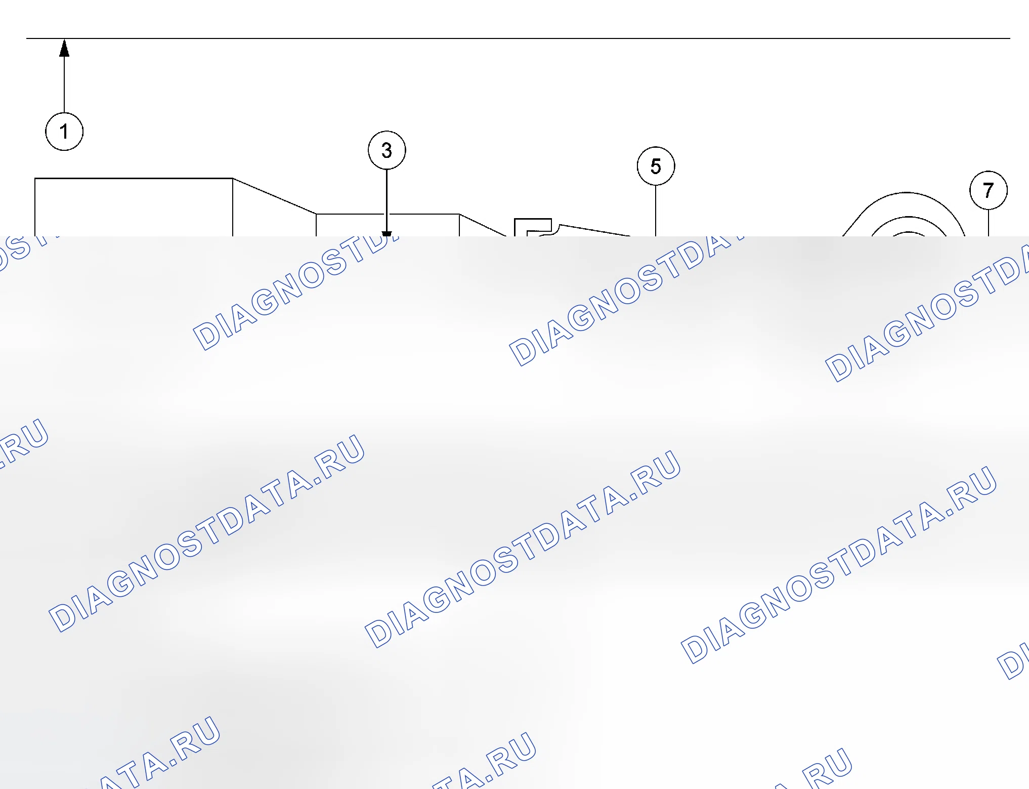 Рис. 888: Угол привода. Ford Pickup F350 Super Duty 