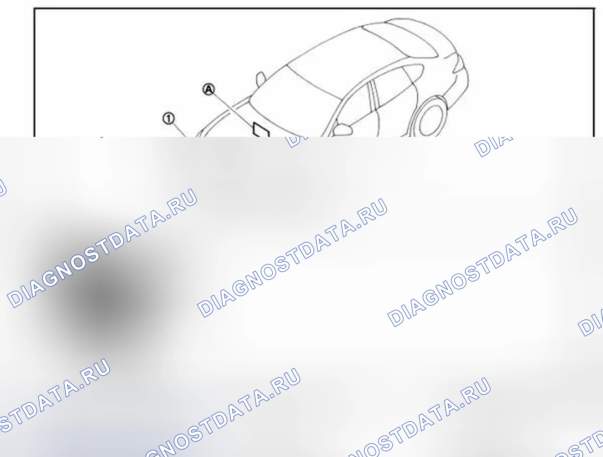 Рис. 47: Расположение компонентов. Infiniti M56 IV