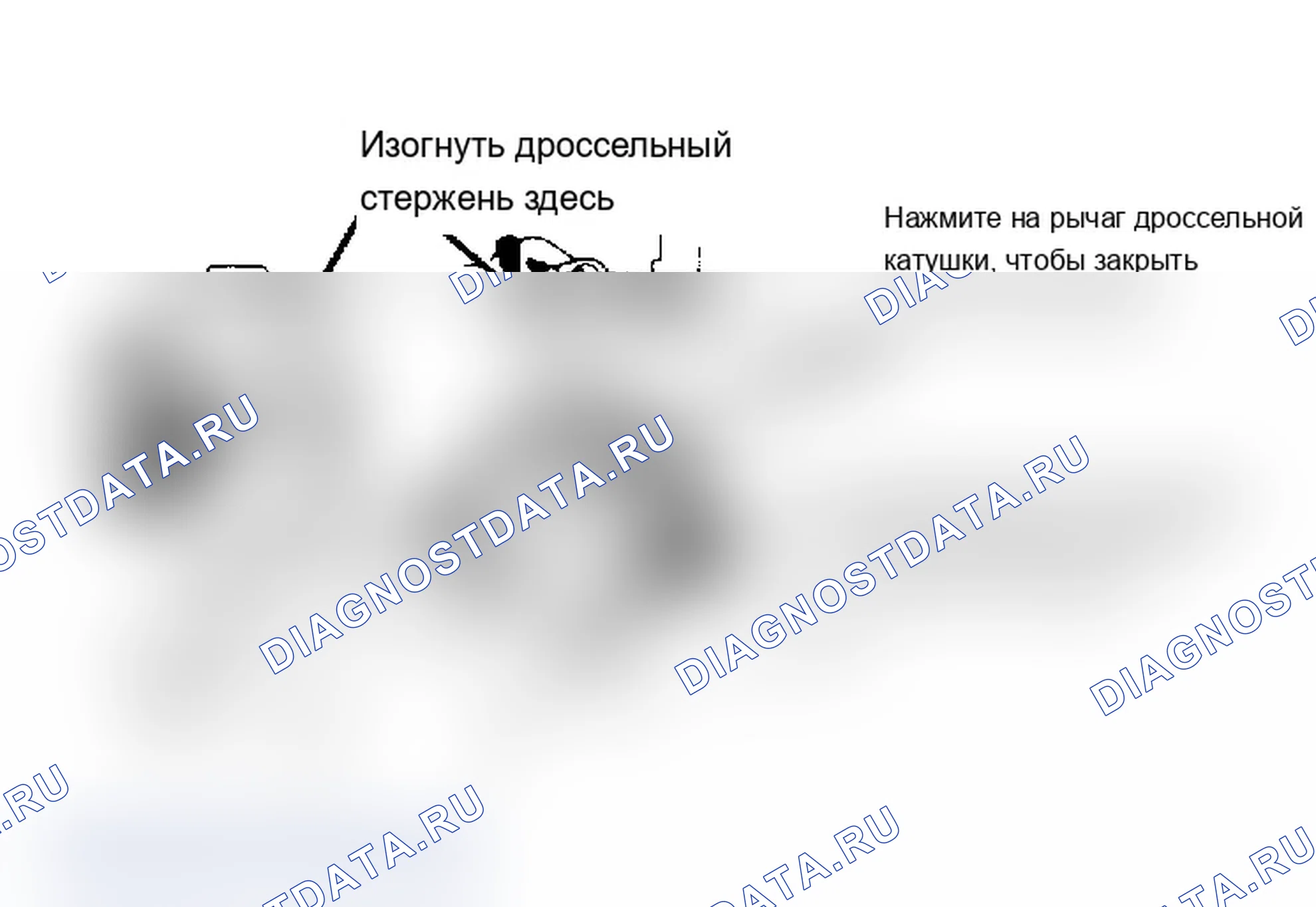 Рис. 38: Регулировка рычага дроссельной катушки. Chevrolet Cab & Chassis C20 