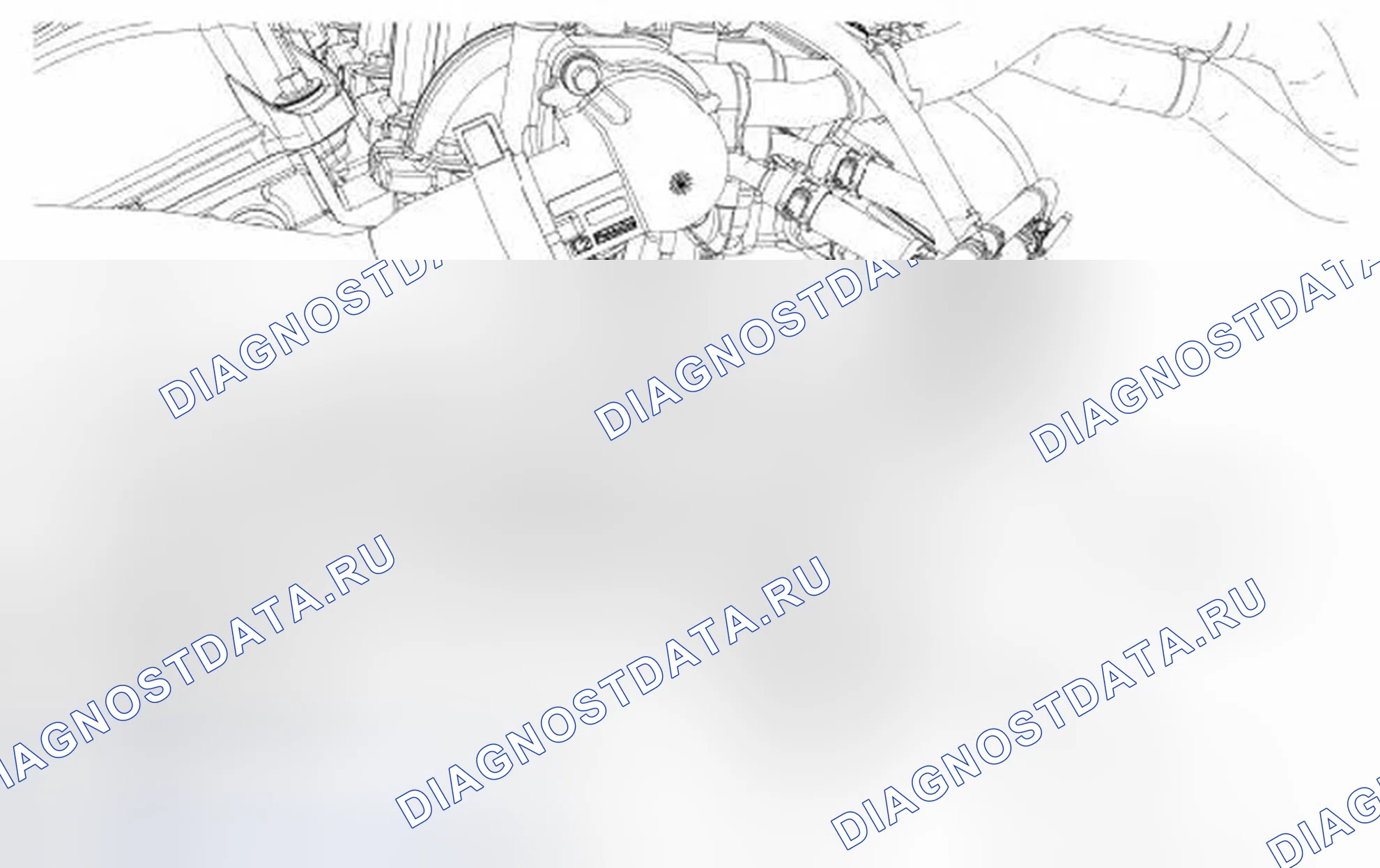 Рис. 8: Датчик температуры головки цилиндра (CHT) - 3,5 л GTDI. Ford Taurus VI