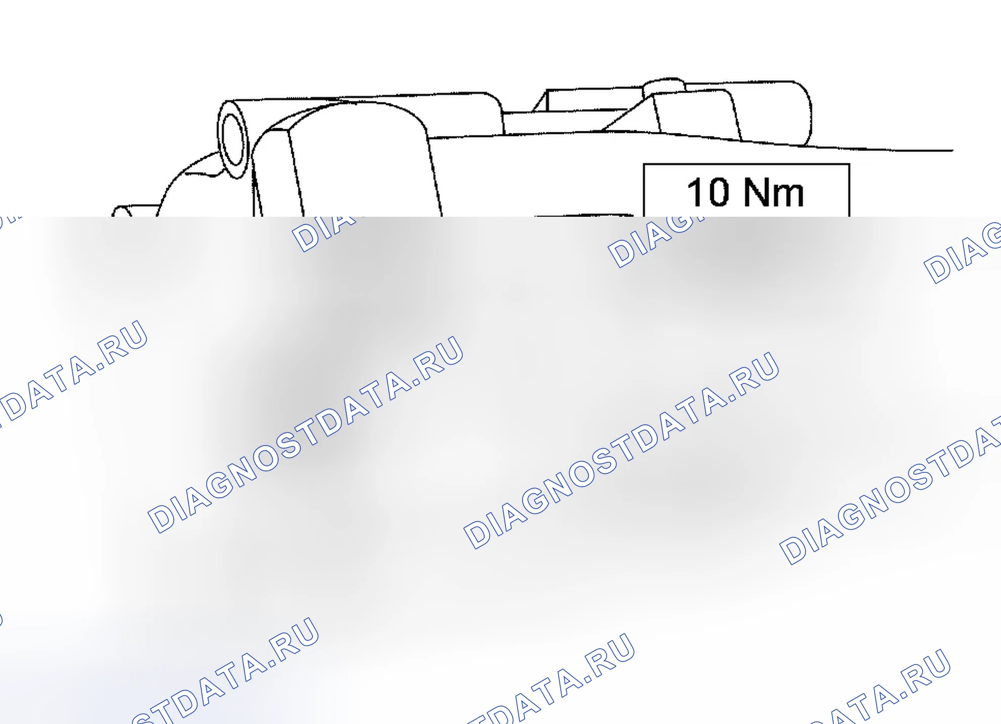 Рис. 12: Демонтаж и монтаж. Ford Cab & Chassis F350 Super Duty 