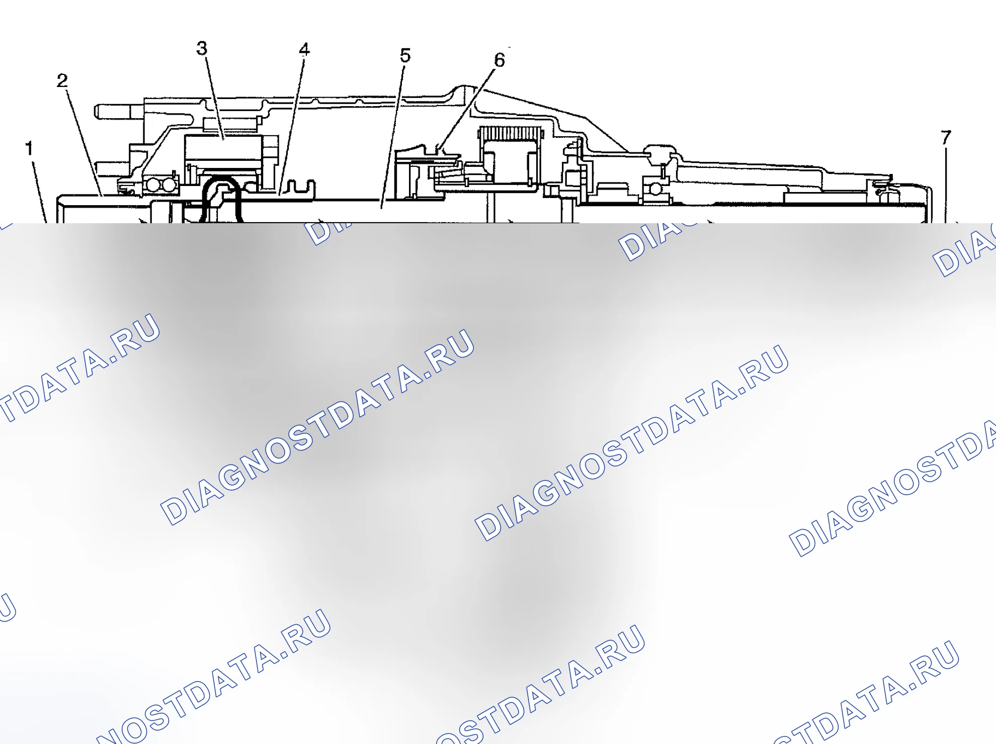 Рис. 35: РЕЖИМ 2WD ПОТОК МОЩНОСТИ. GMC Cab & Chassis Sierra 3500 GMT800 early