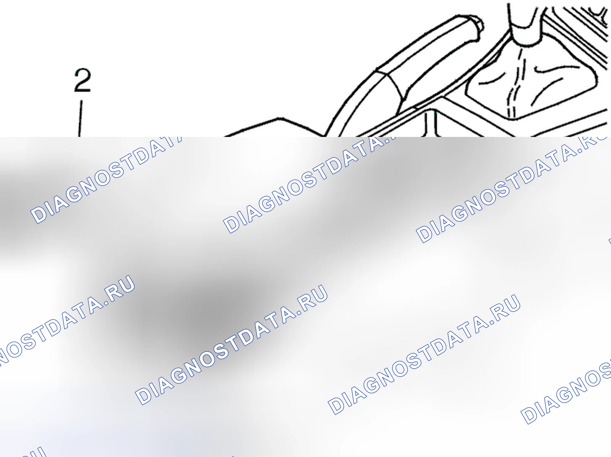 Рис. 38: Замена подлокотника. Volvo V70 II